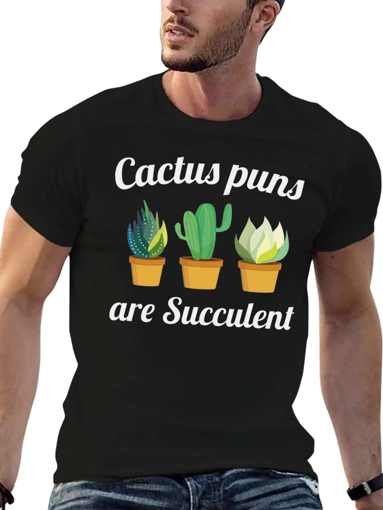 Succulent Humor Graphic T-Shirt