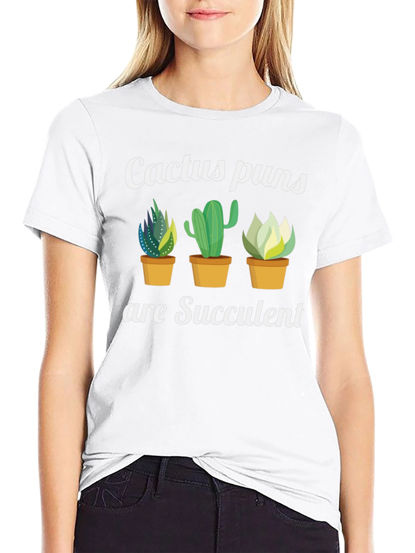 Succulent Humor Graphic T-Shirt