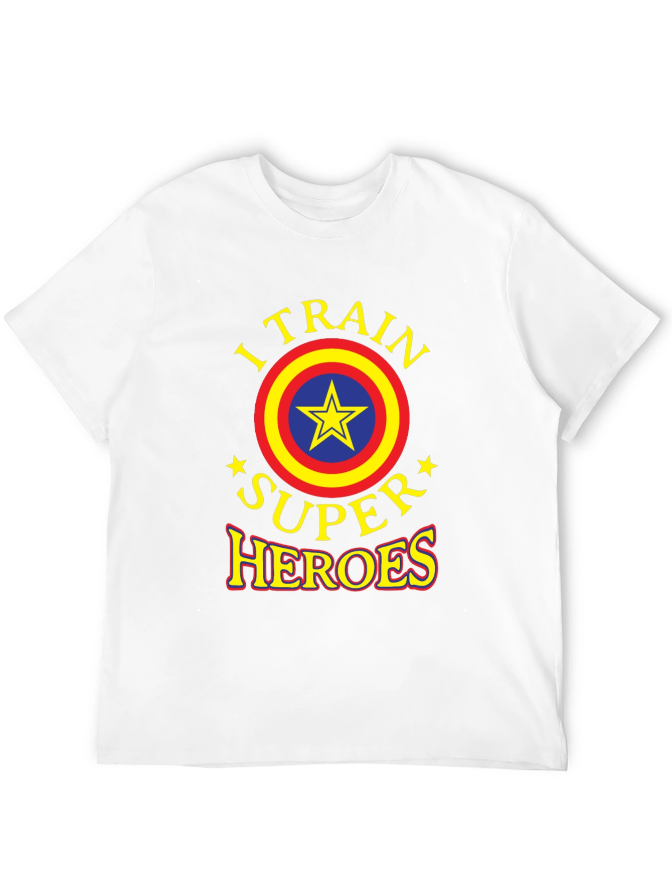 I Train Super Heroes Graphic T-Shirt