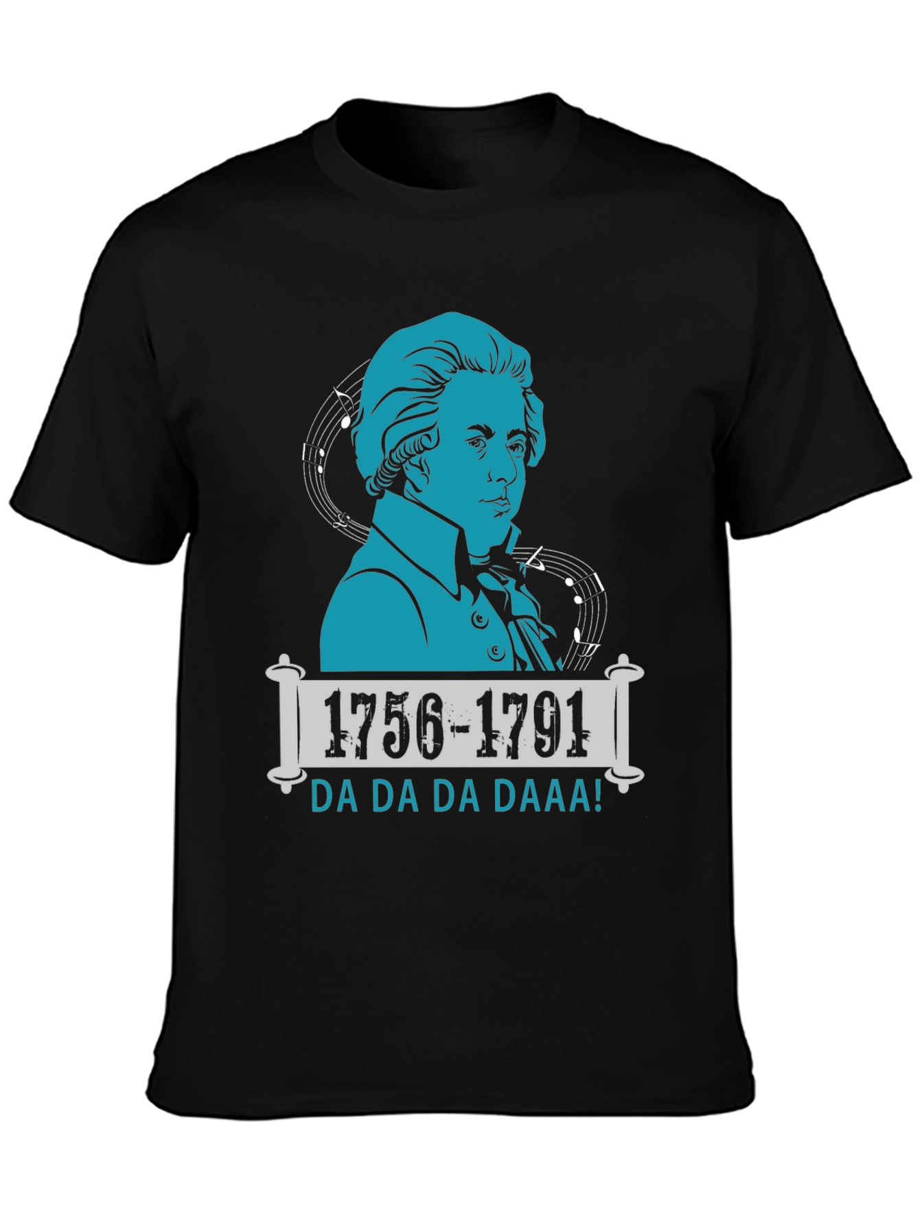 Mozart T-Shirt - Da Da Da Daaa! Music Tee