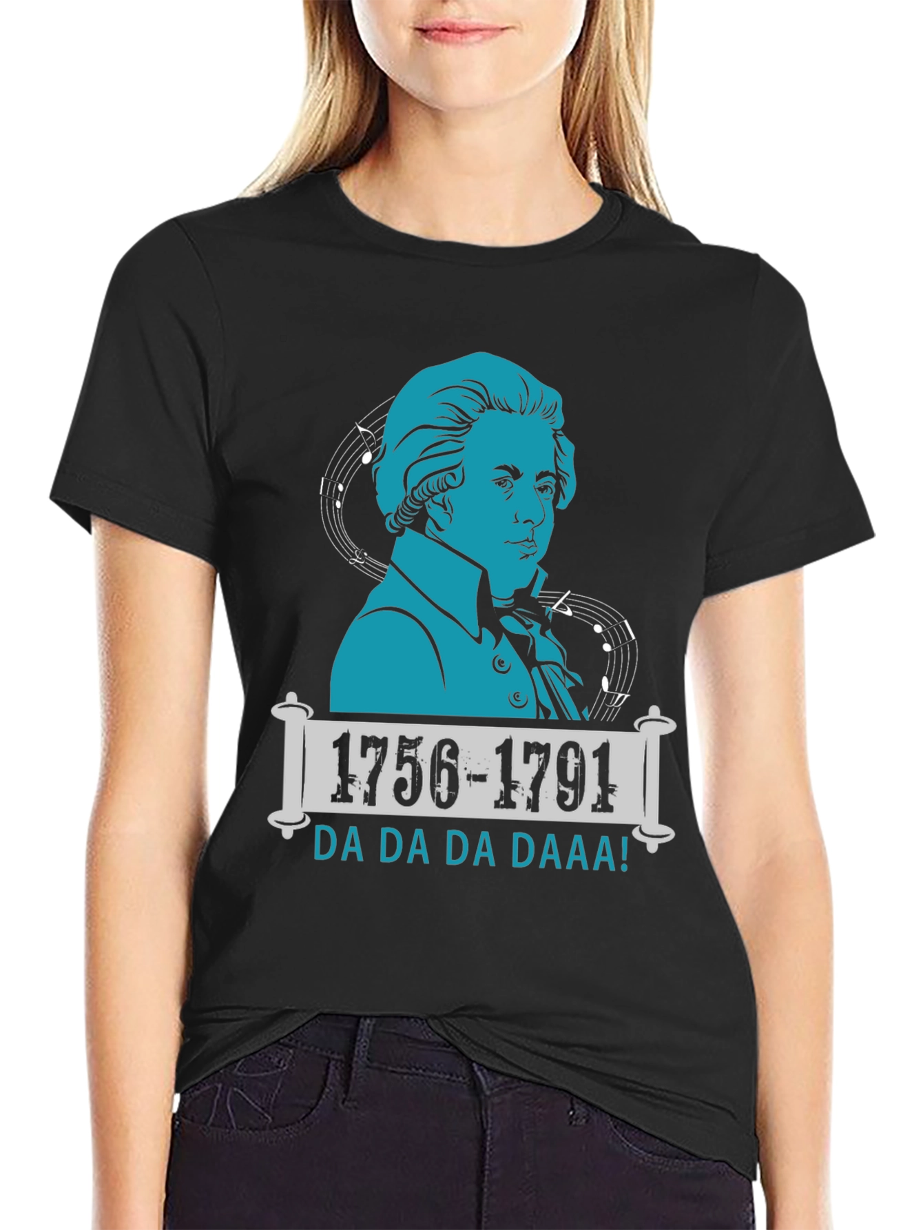 Mozart T-Shirt - Da Da Da Daaa! Music Tee