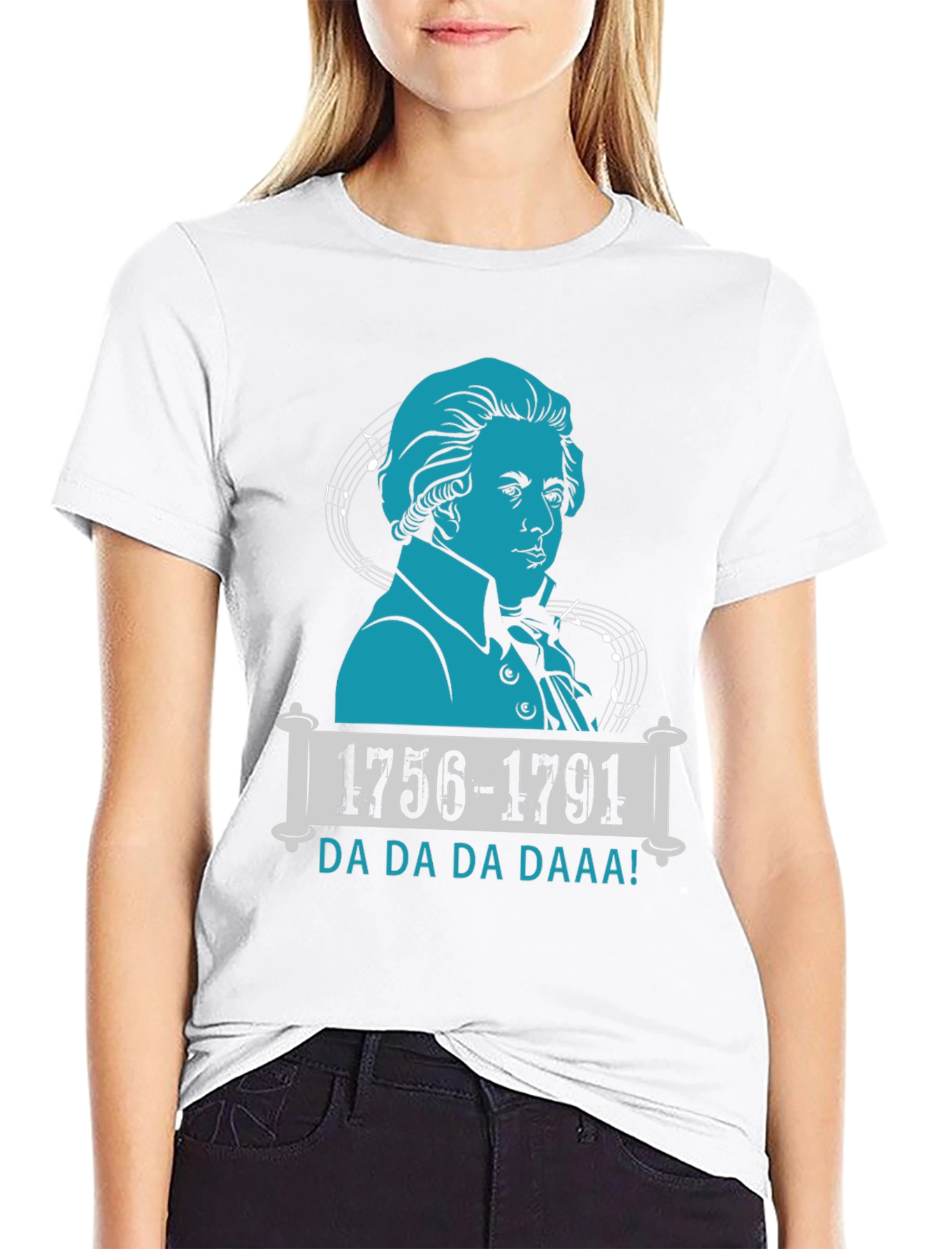 Mozart T-Shirt - Da Da Da Daaa! Music Tee