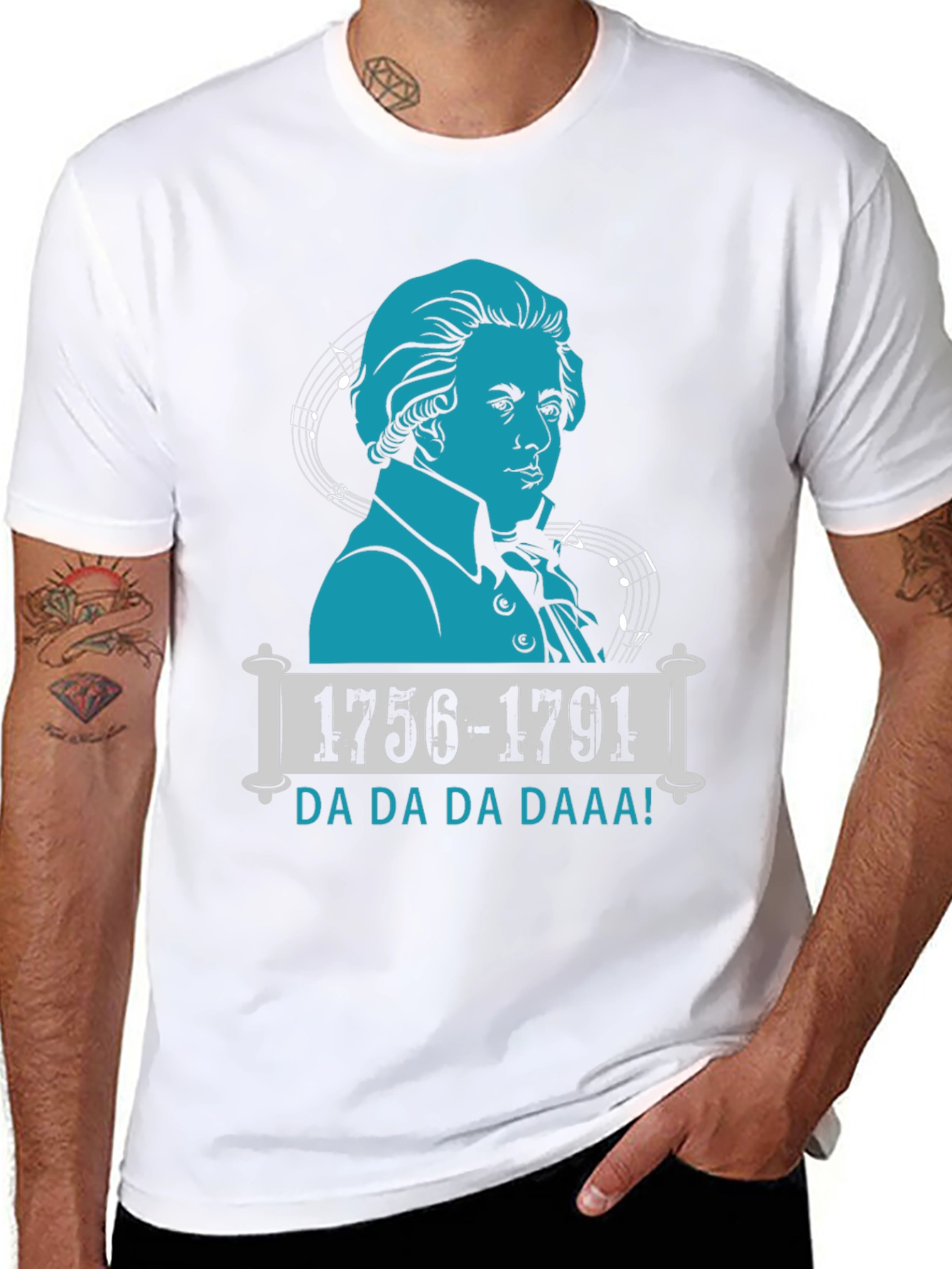 Mozart T-Shirt - Da Da Da Daaa! Music Tee
