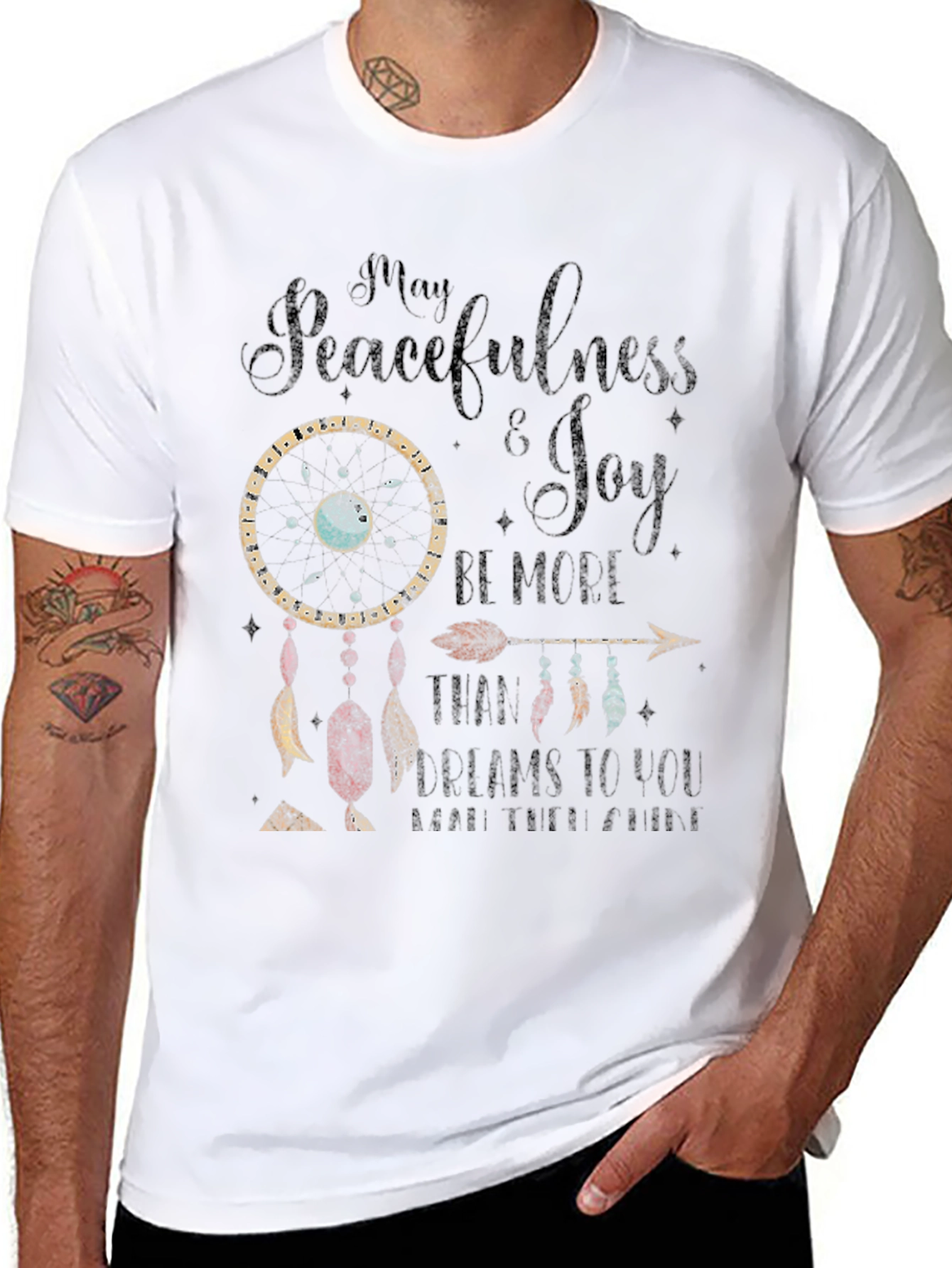 Peacefulness & Joy Dreamcatcher Graphic Tee