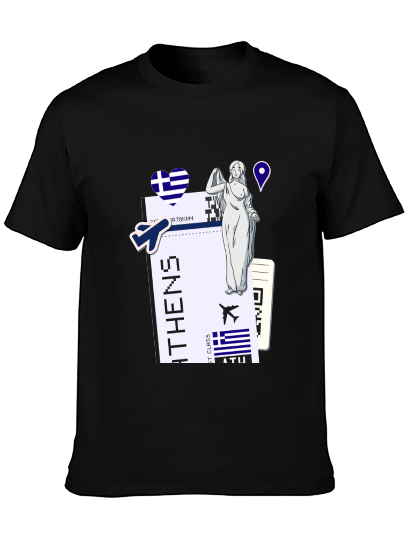 Athens Travel T-Shirt - Greece Souvenir Tee