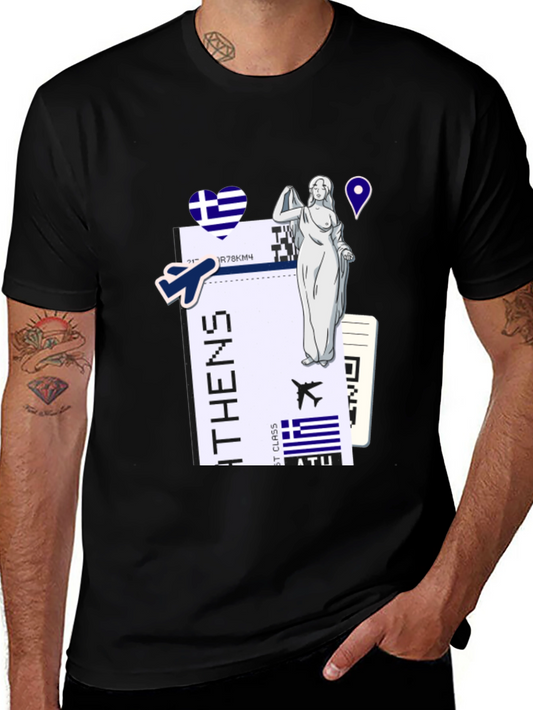 Athens Travel T-Shirt - Greece Souvenir Tee