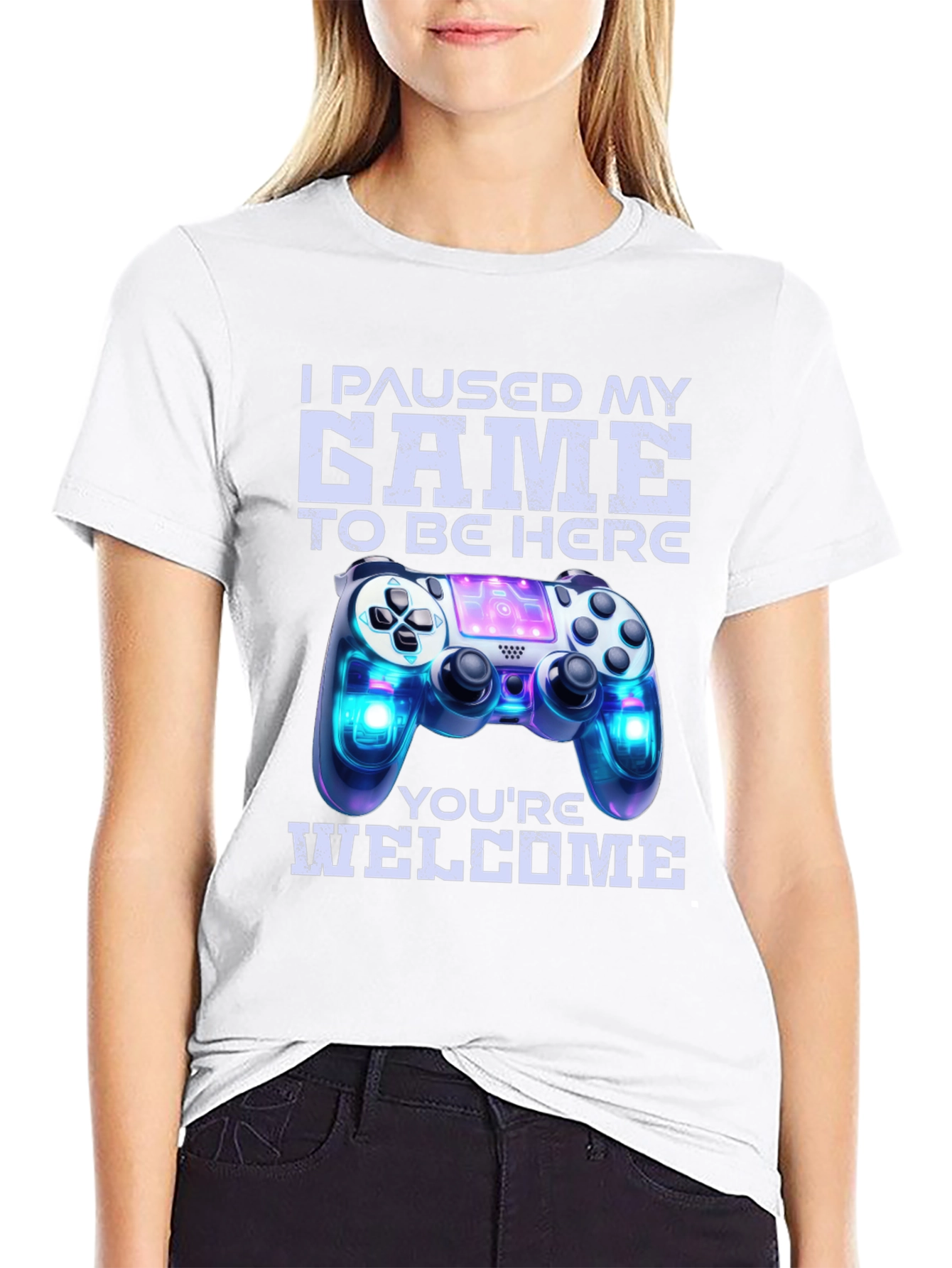 Gamer T-Shirt: I Paused My Game For This!