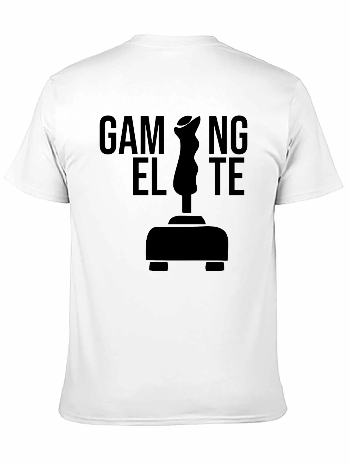 Gaming Elite T-Shirt - Black Joystick Design