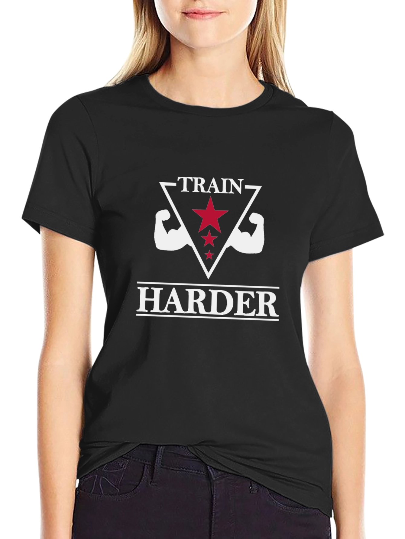 Train Harder Graphic Tee