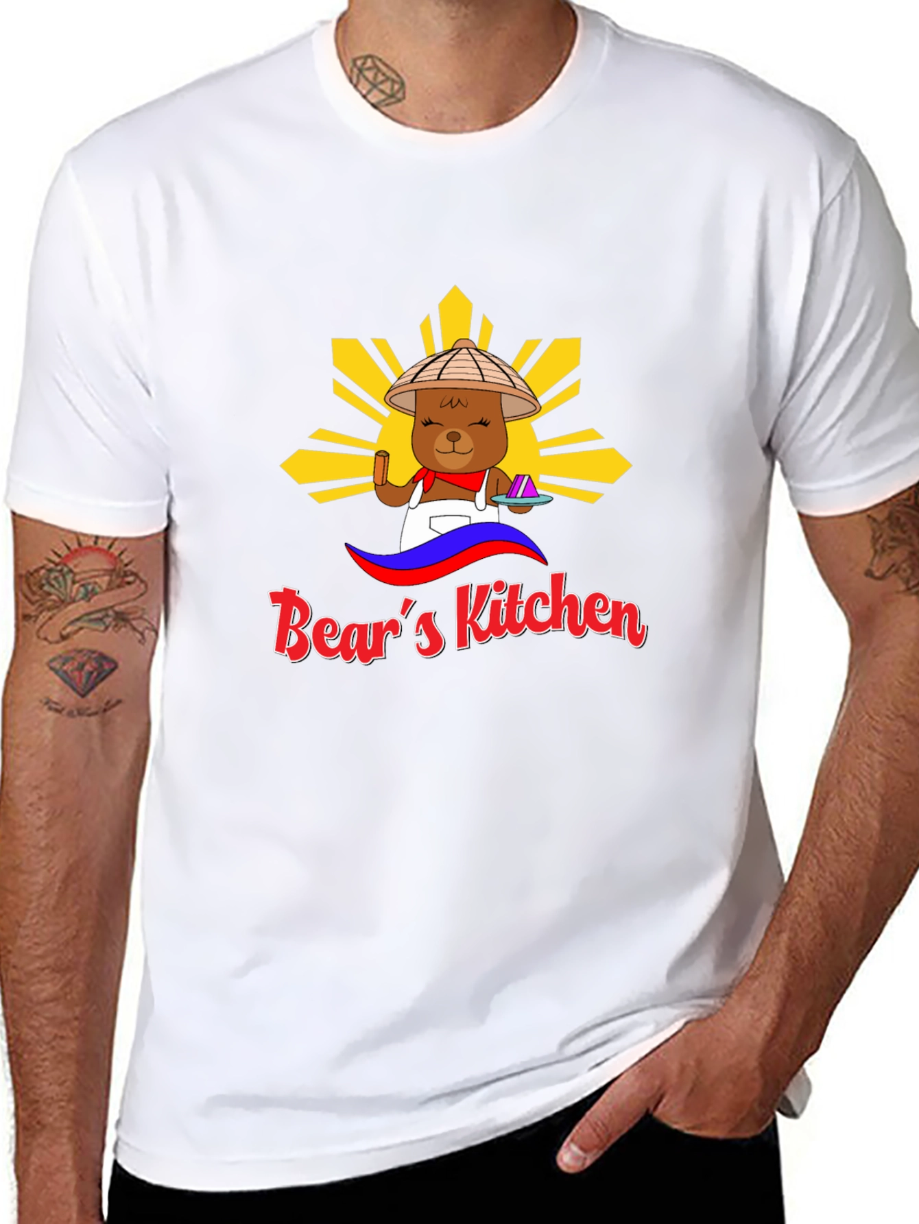 Bears Kitchen T-Shirt - Filipino Inspired Design