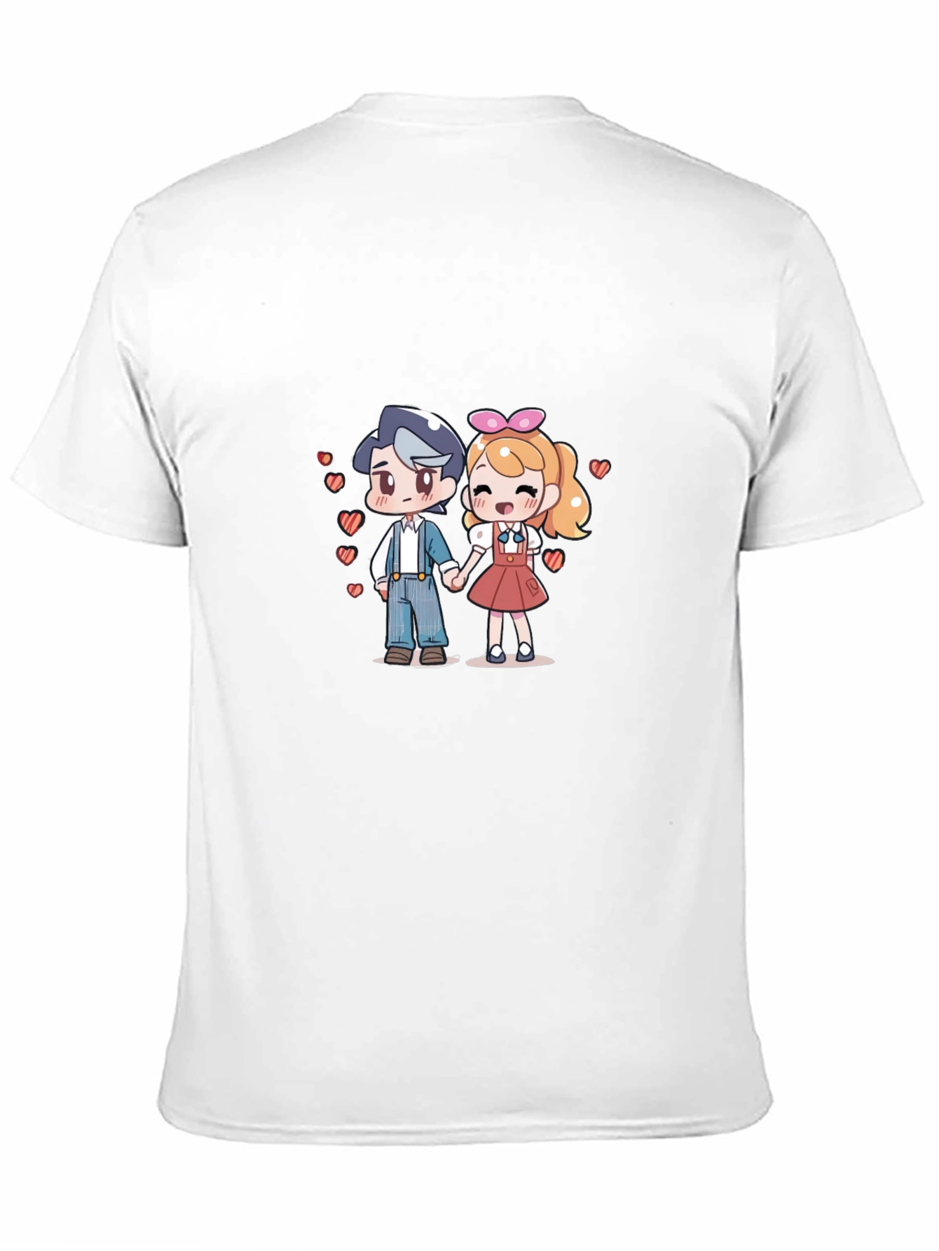 Anime Love T-Shirt - Cute Couple Tee