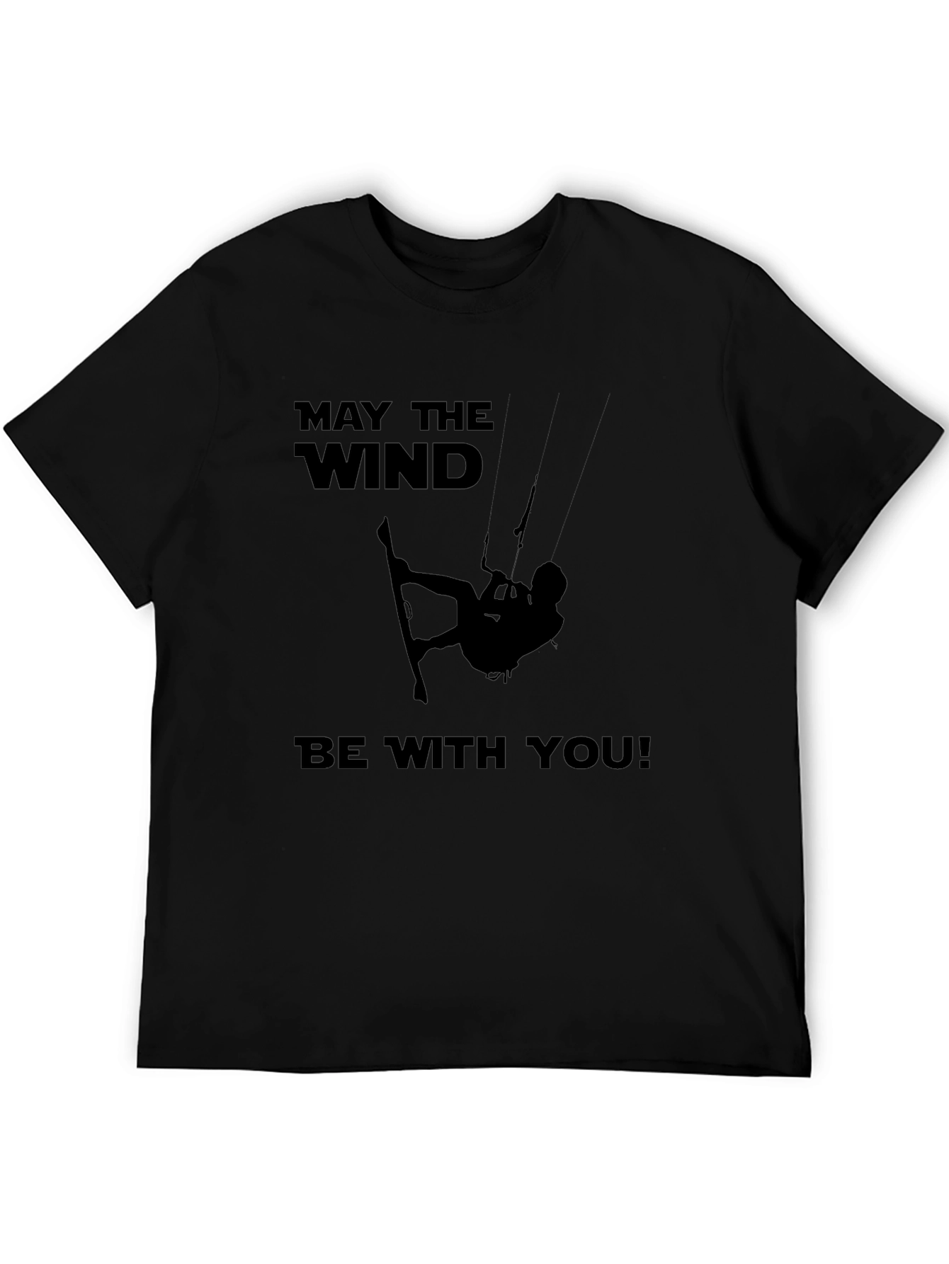 May The Wind Be With You Kitesurfing T-Shirt