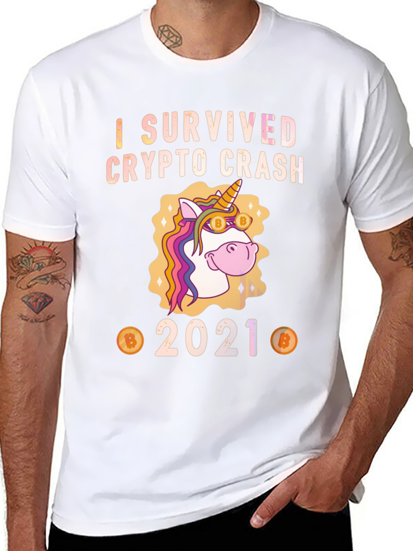 Crypto Crash Survivor 2021 T-Shirt