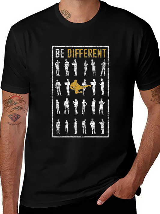 Be Different T-Shirt - Graphic Tee for Unique Individuals