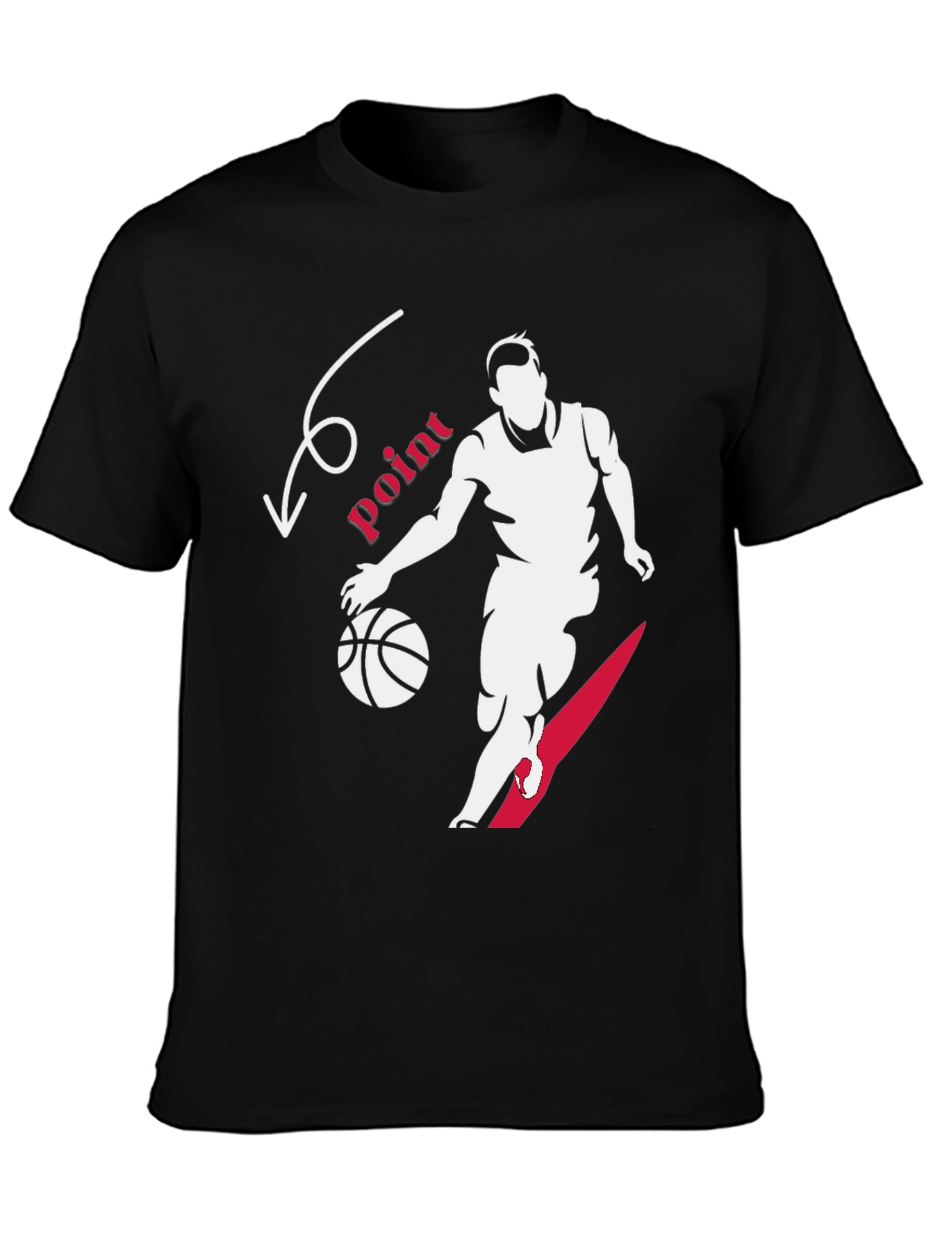 Basketball Point Graphic Tee