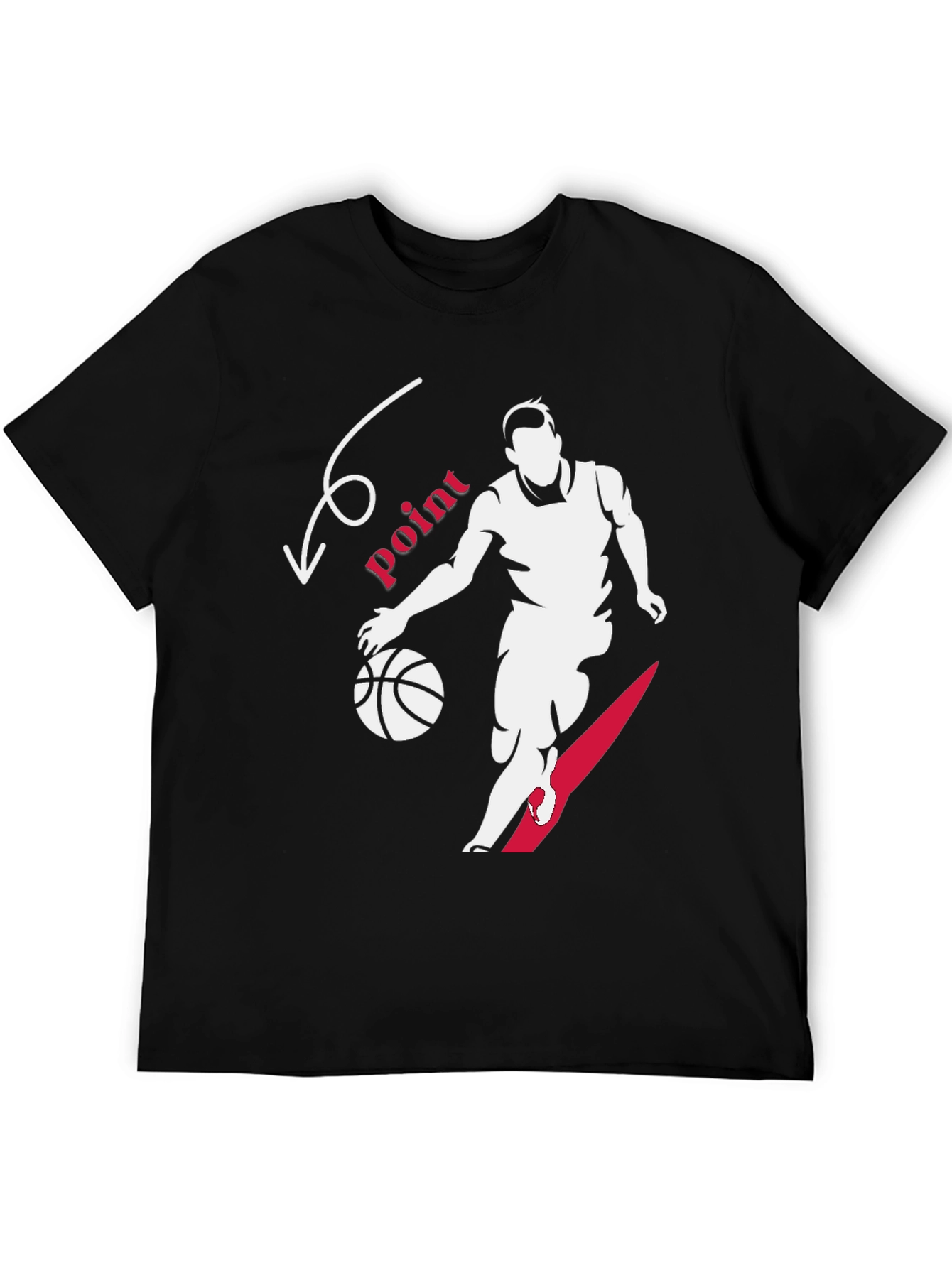Basketball Point Graphic Tee