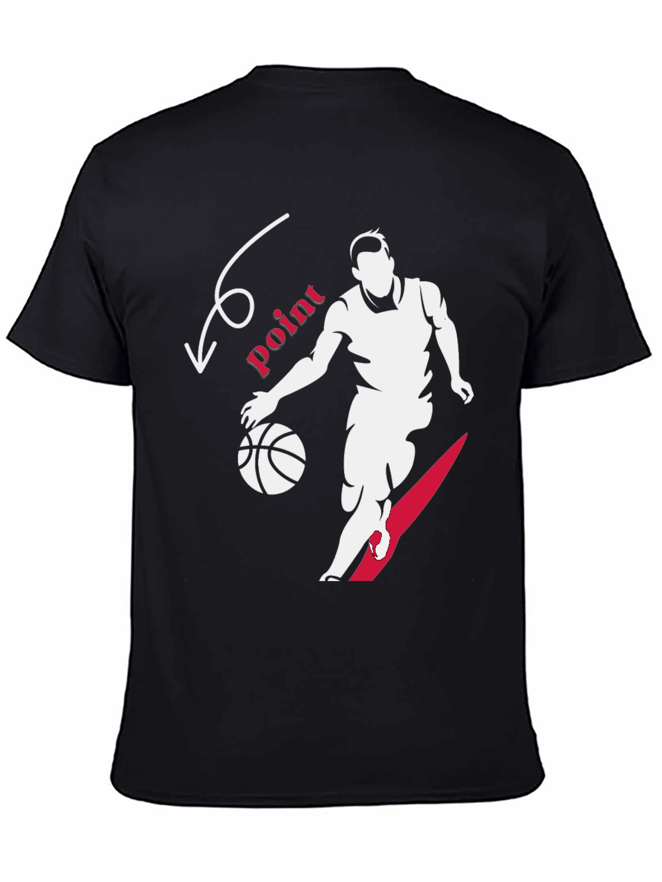Basketball Point Graphic Tee