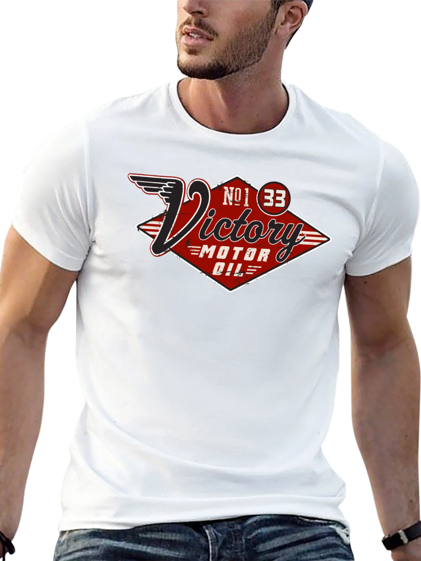 Victory Motor Oil Graphic T-Shirt