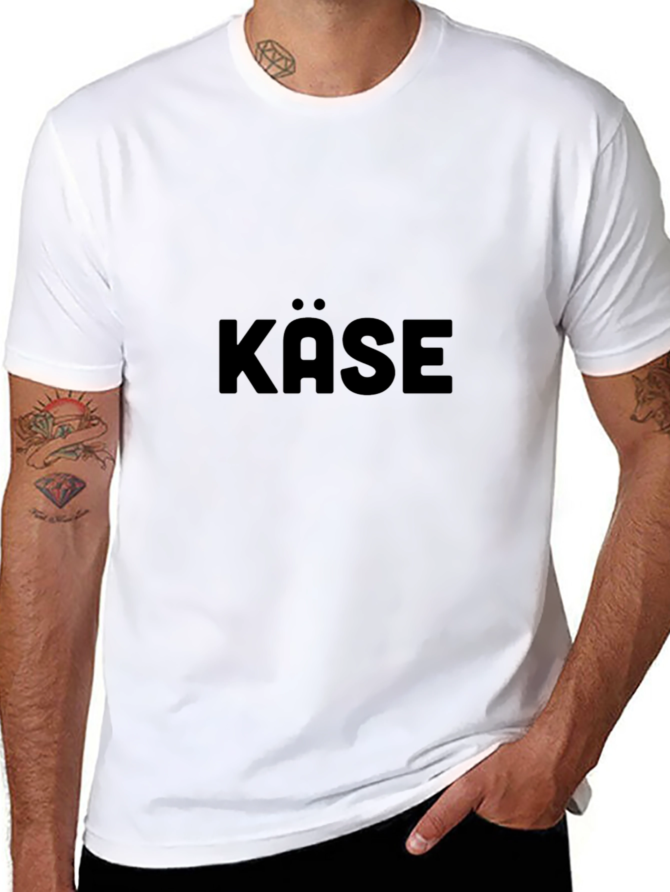 KÄSE Graphic Black T-Shirt