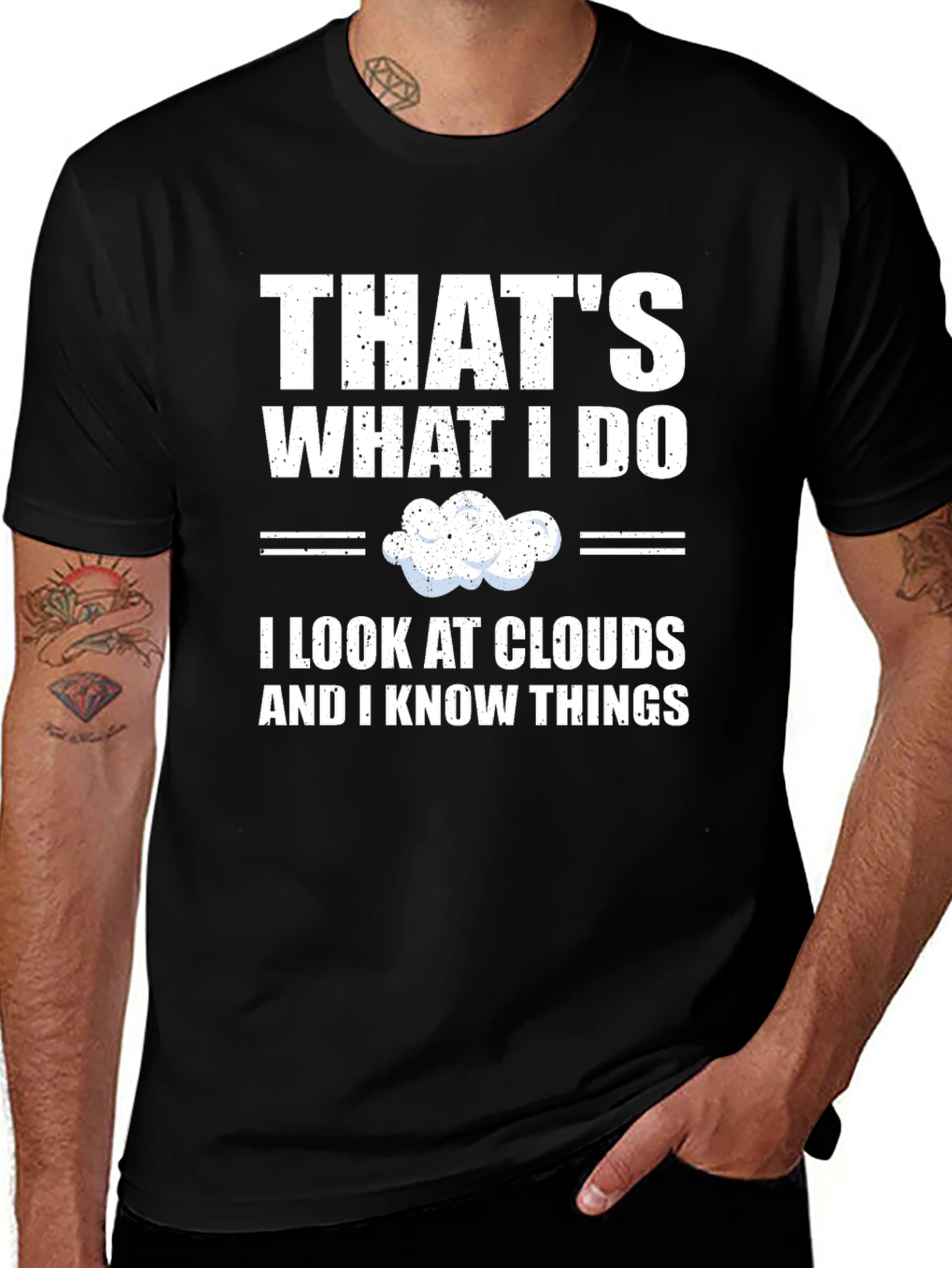 Thats What I Do I Look At Clouds T-Shirt