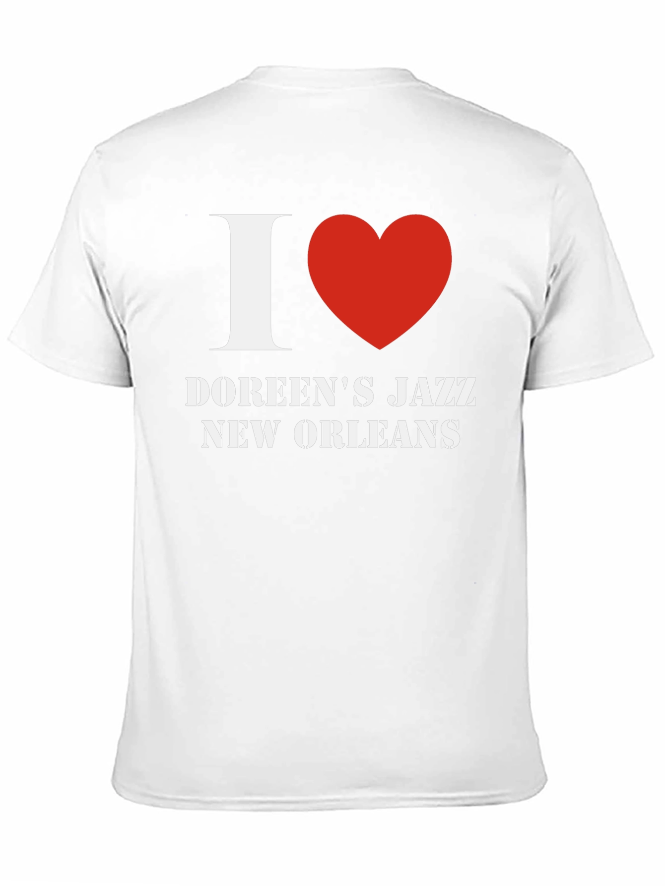 Doreens Jazz New Orleans T-Shirt - Black
