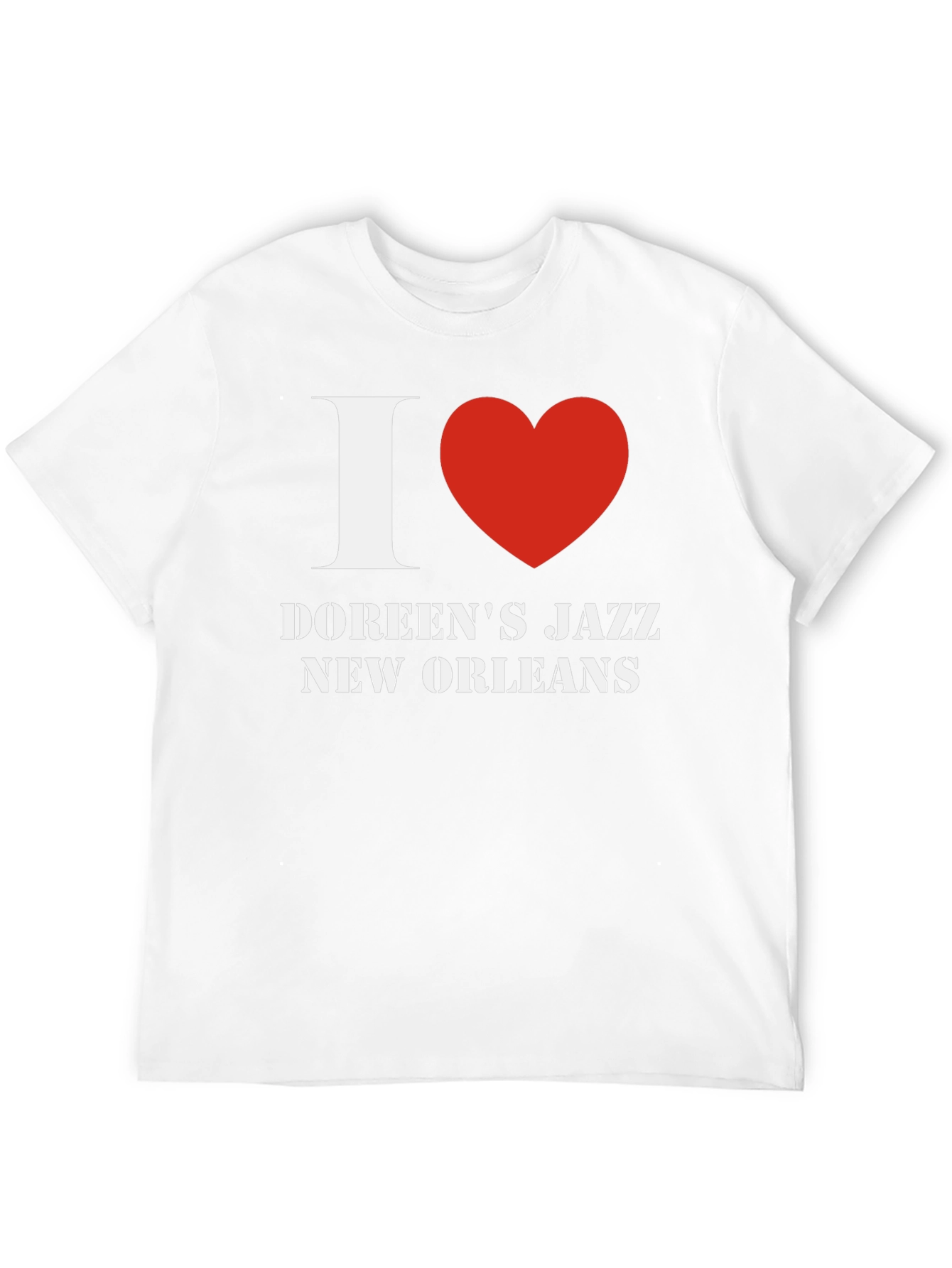 Doreens Jazz New Orleans T-Shirt - Black