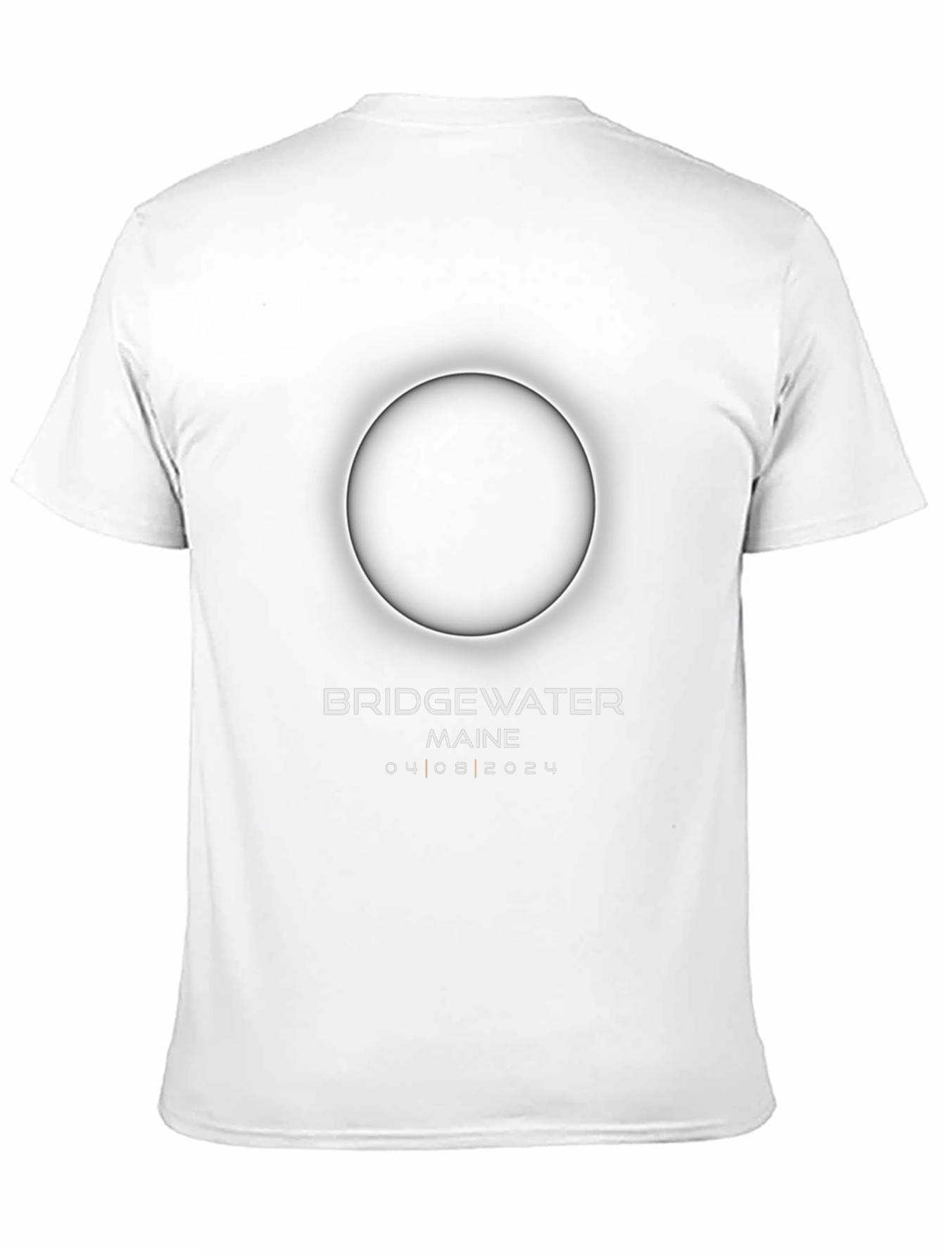 Bridgewater Maine Eclipse 2024 T-Shirt