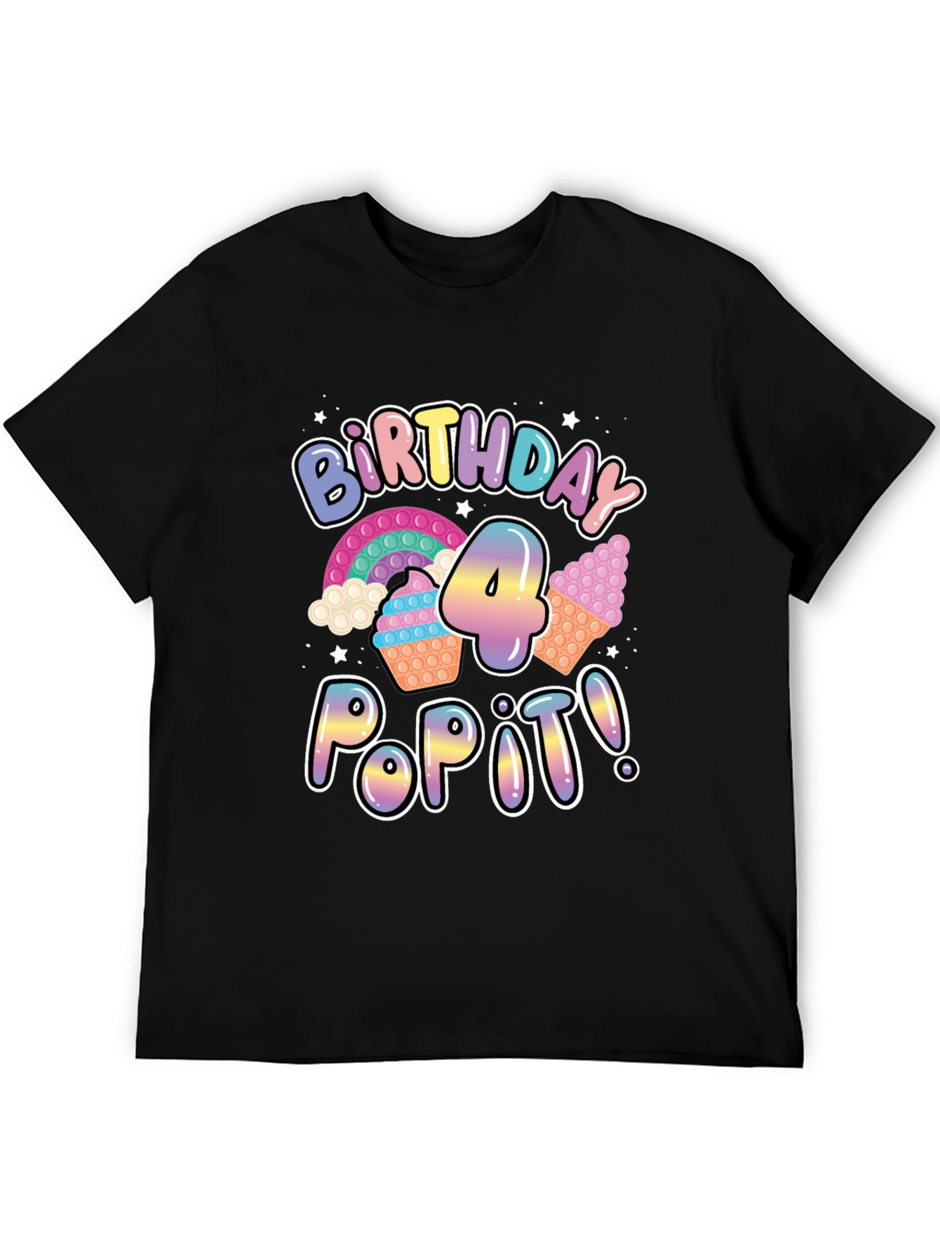 Birthday Pop It! 4 T-Shirt