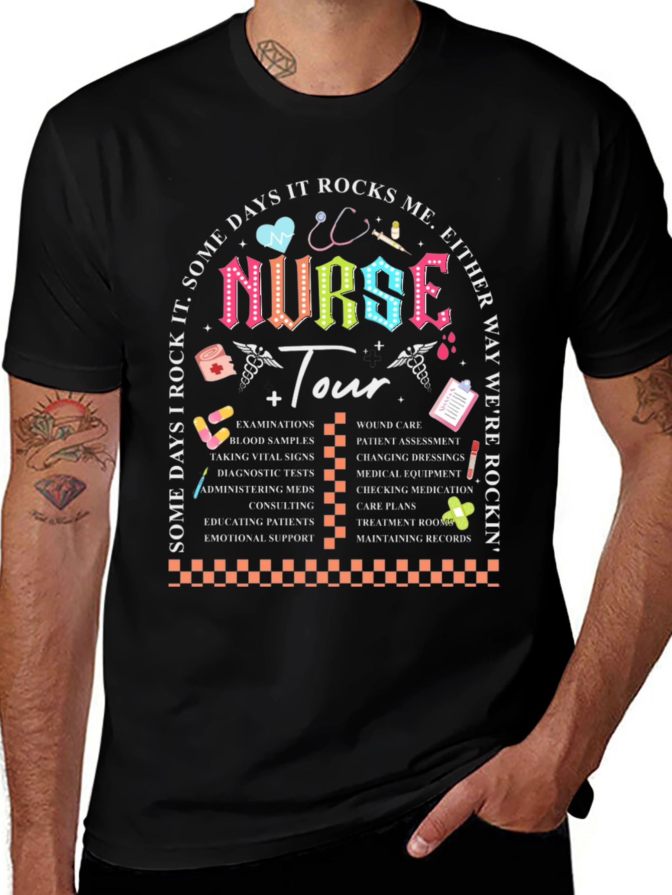 Nurse Tour Graphic Tee