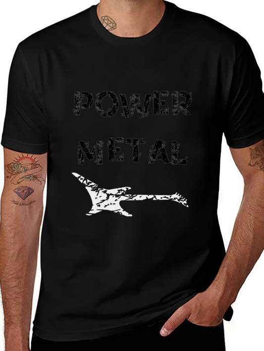 Power Metal T-Shirt - Rock Band Tee