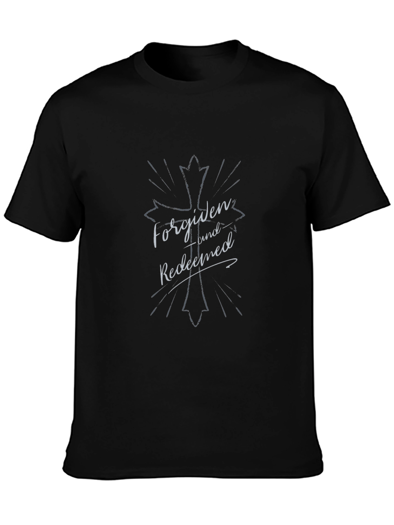 Forgiven and Redeemed Graphic Tee - Christian Apparel