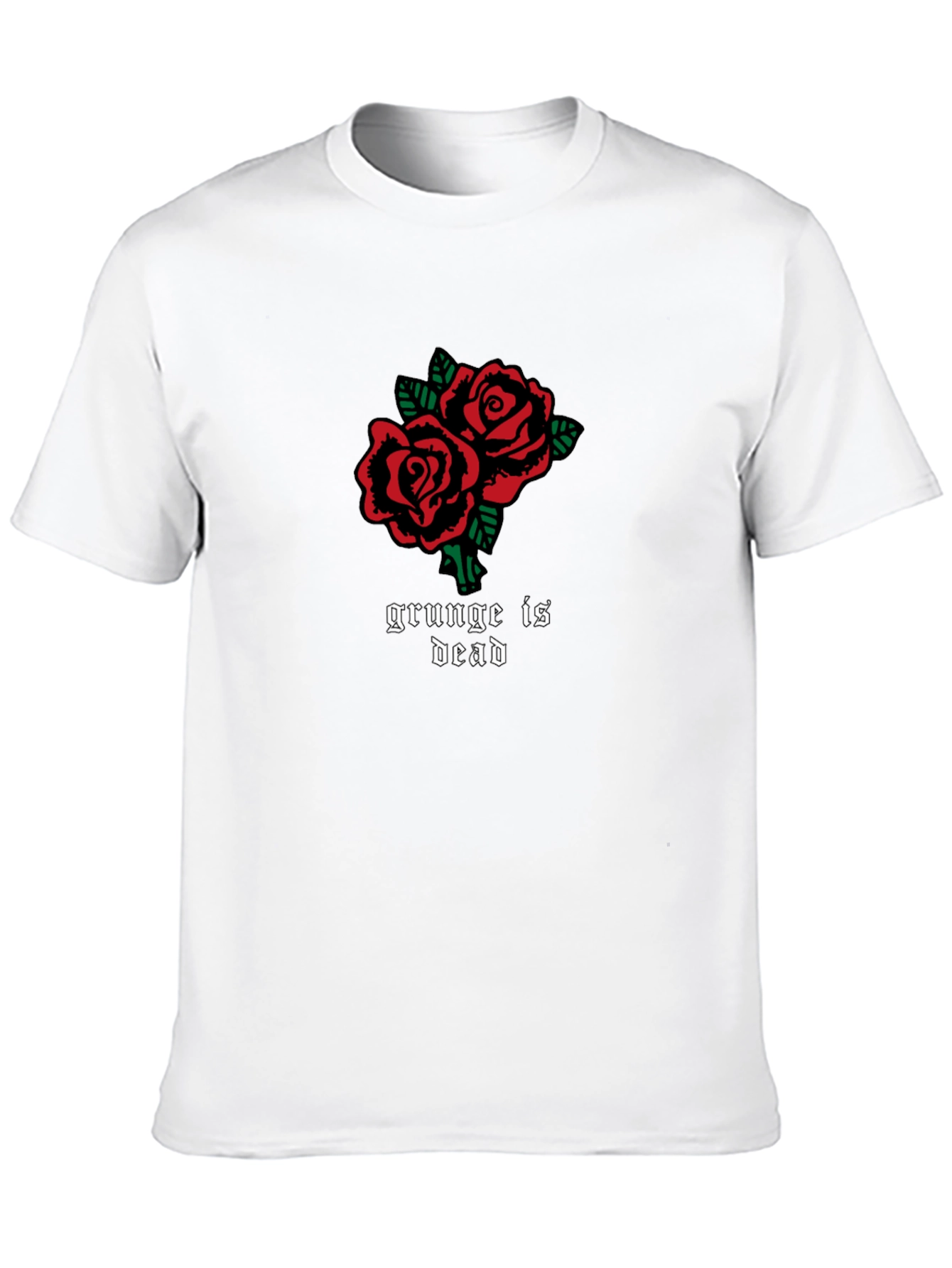 Grunge Is Dead Rose T-Shirt