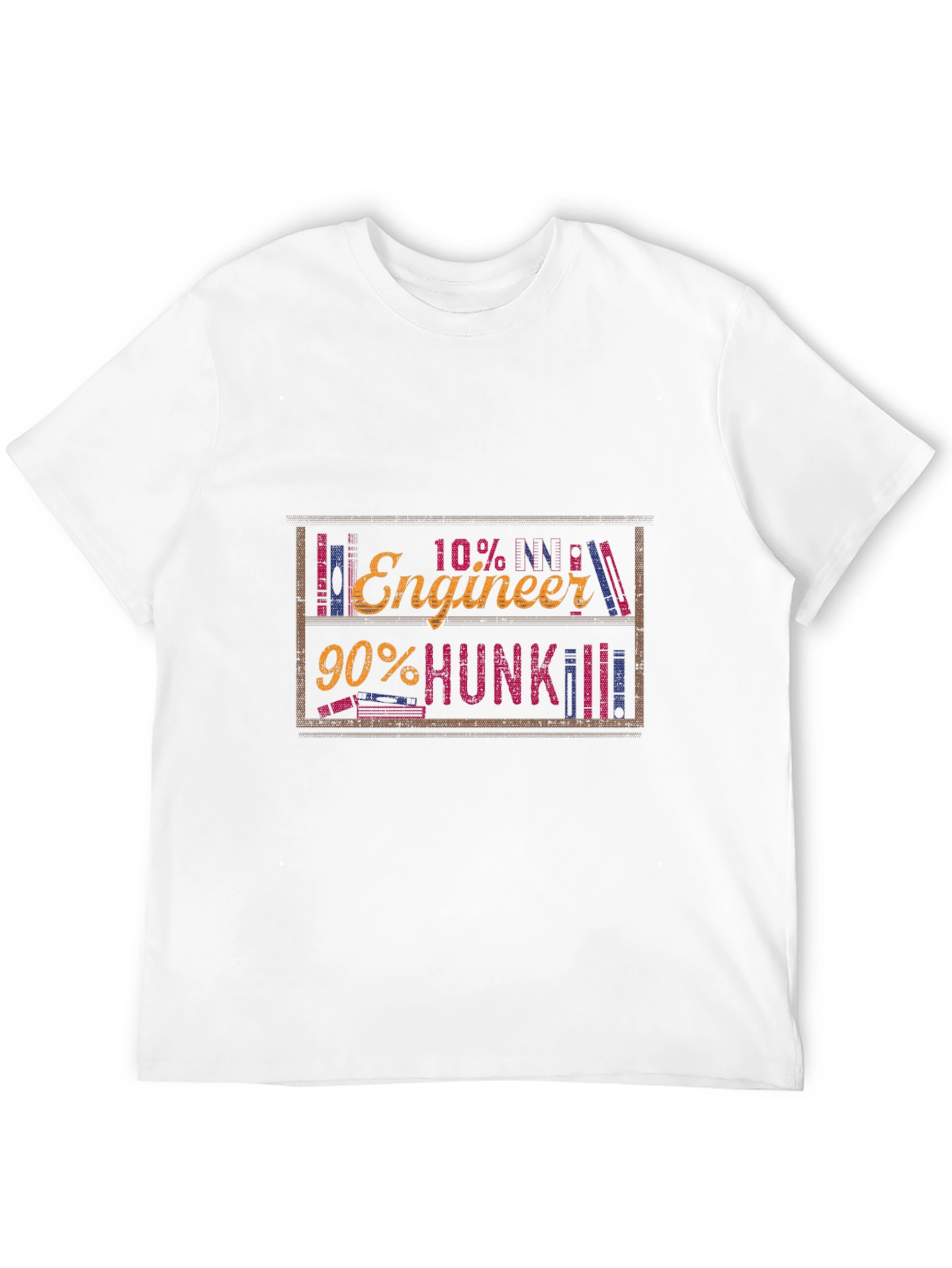 Engineer Hunk Funny Graphic Tee