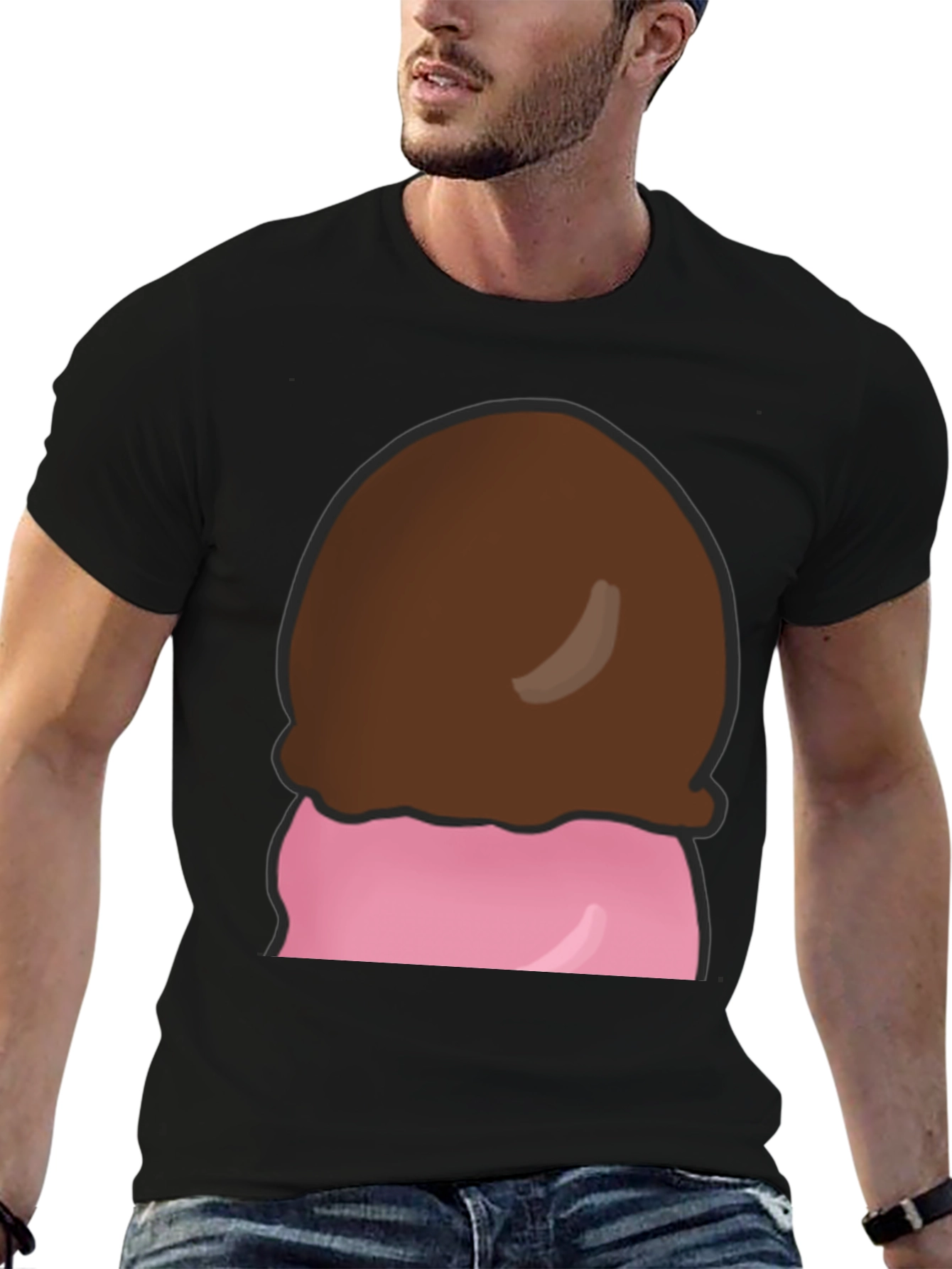 Ice Cream Graphic T-Shirt - Fun Novelty Tee
