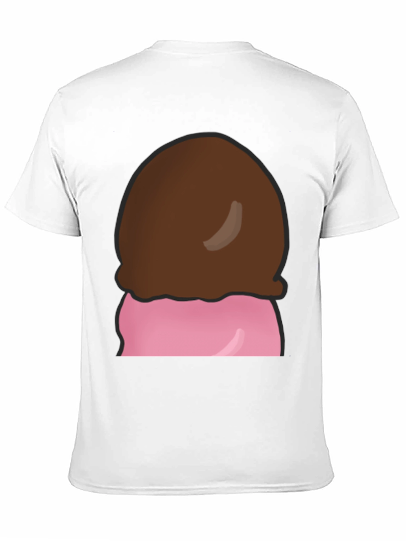 Ice Cream Graphic T-Shirt - Fun Novelty Tee