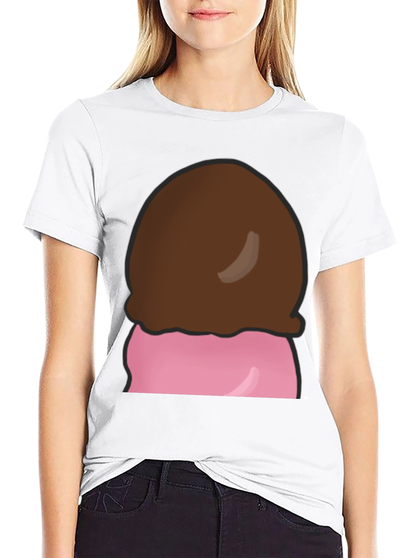 Ice Cream Graphic T-Shirt - Fun Novelty Tee