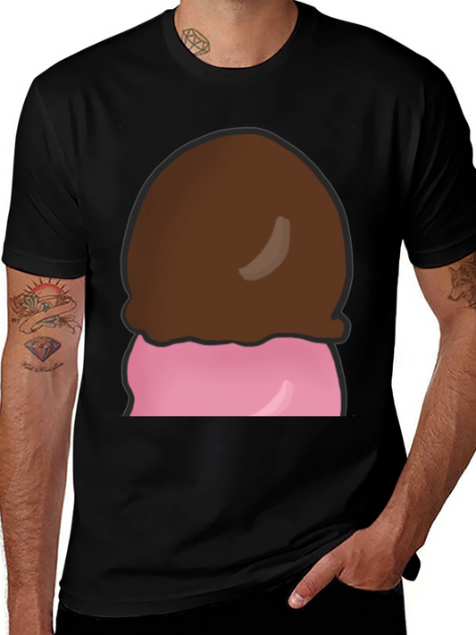 Ice Cream Graphic T-Shirt - Fun Novelty Tee