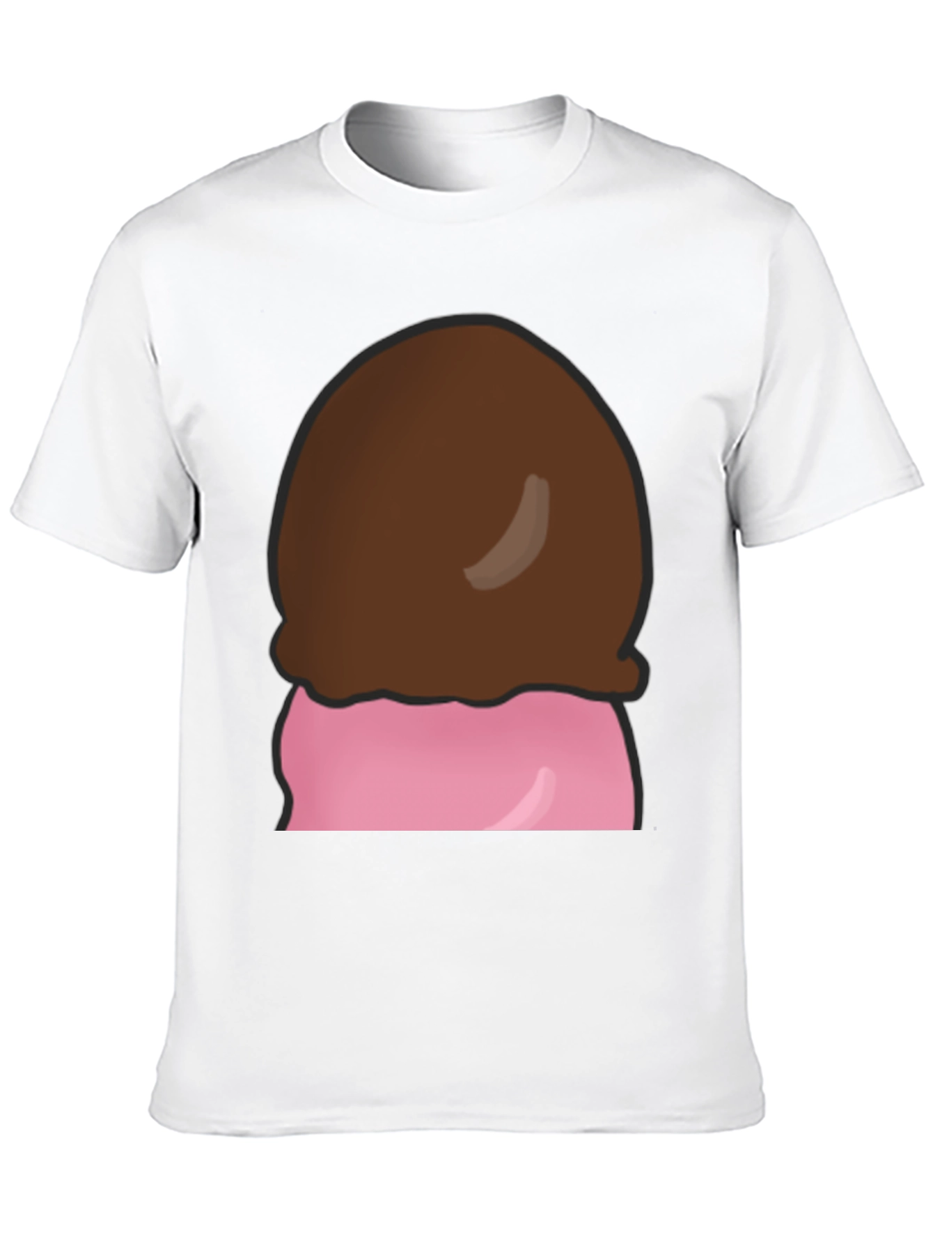 Ice Cream Graphic T-Shirt - Fun Novelty Tee