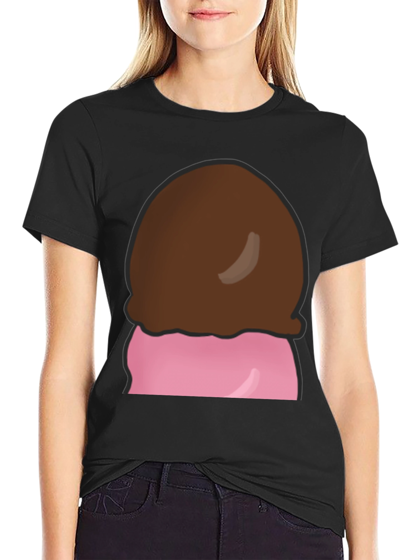Ice Cream Graphic T-Shirt - Fun Novelty Tee