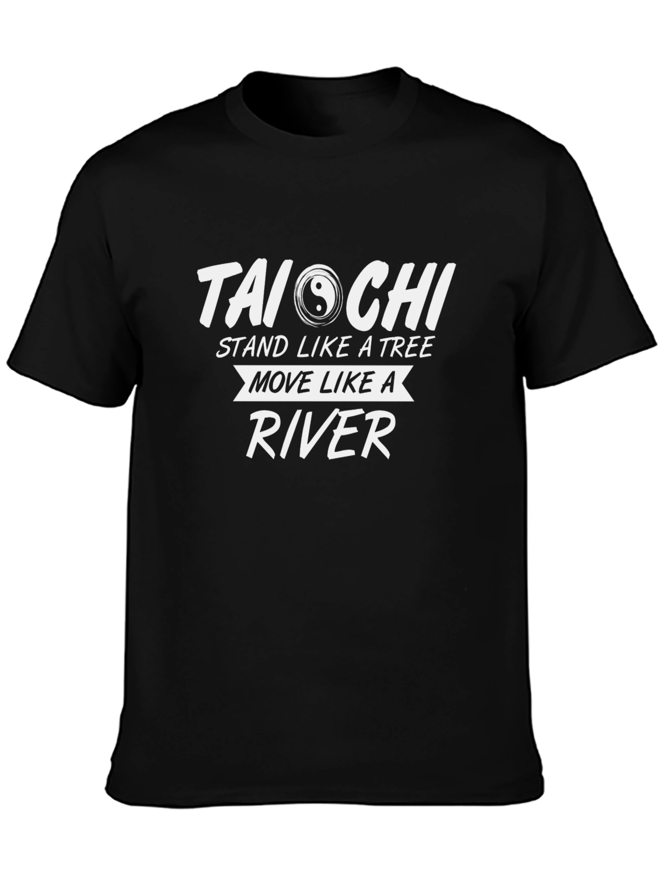 Tai Chi Graphic Tee - Stand Like a Tree