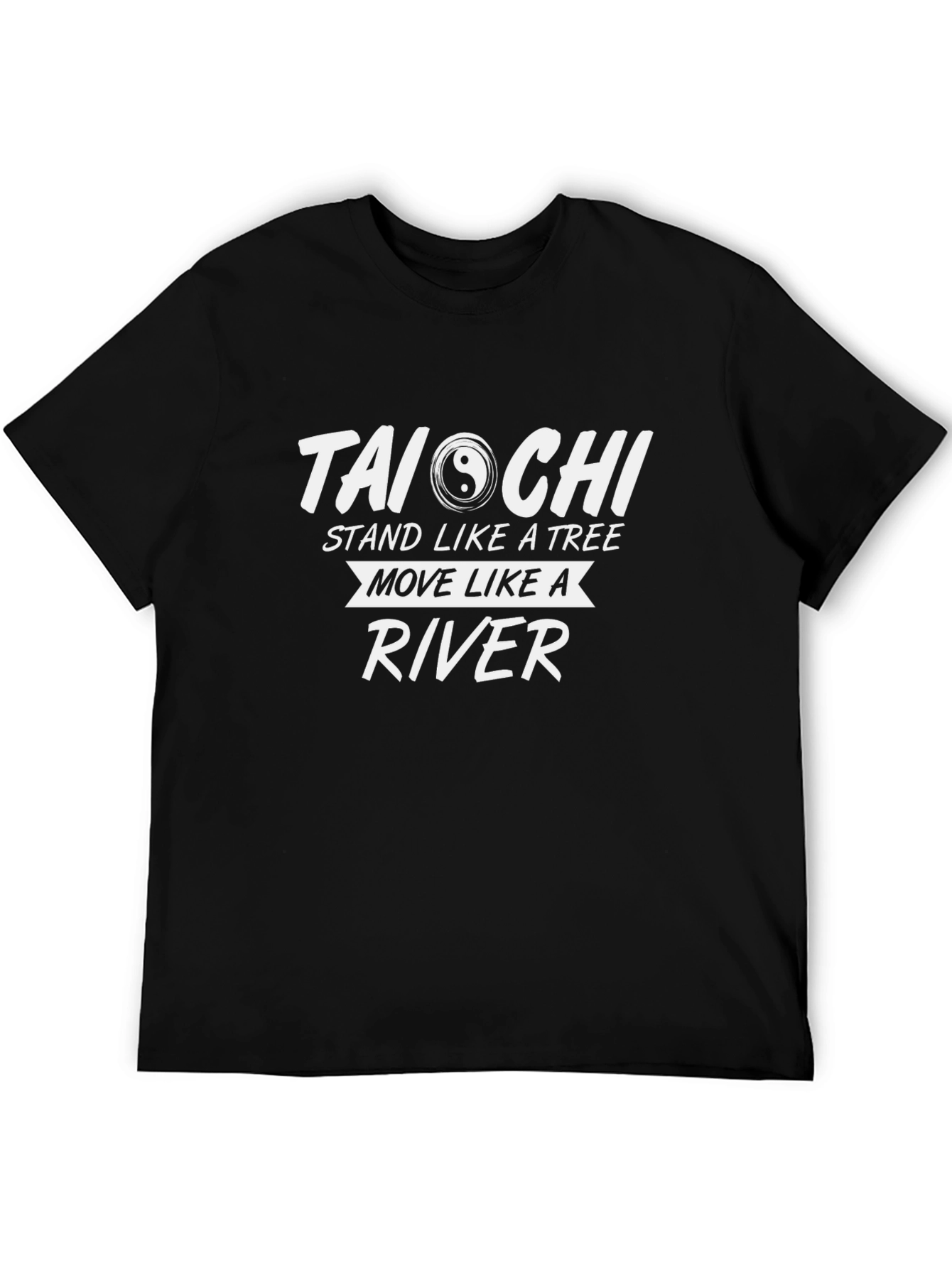 Tai Chi Graphic Tee - Stand Like a Tree