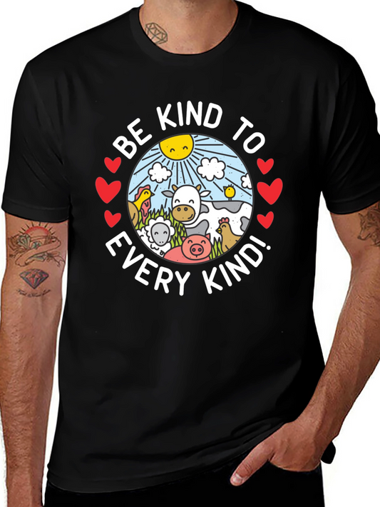 Be Kind T-Shirt - Vegan Graphic Tee