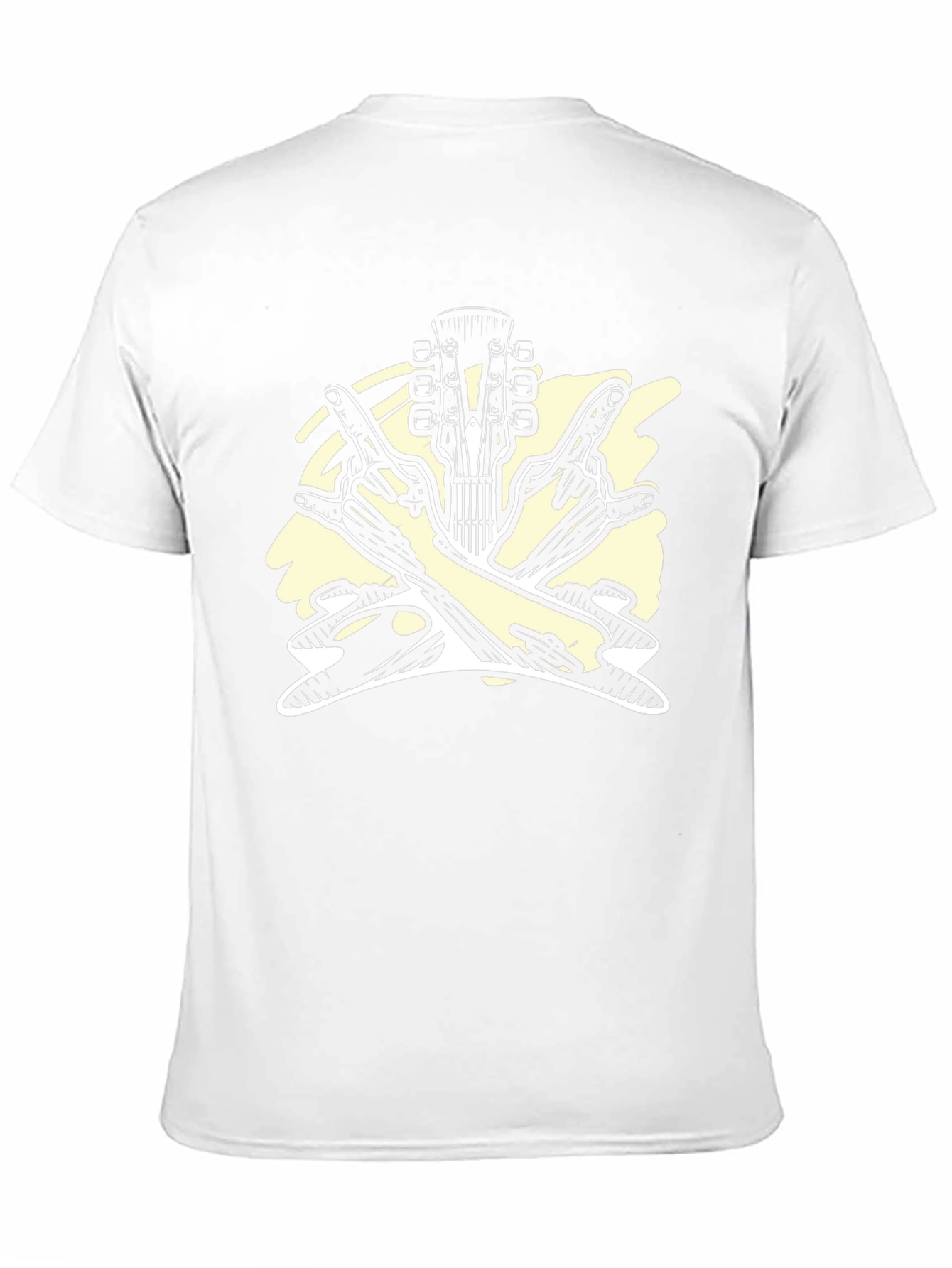 Rock On Guitar T-Shirt - Cool Music Tee
