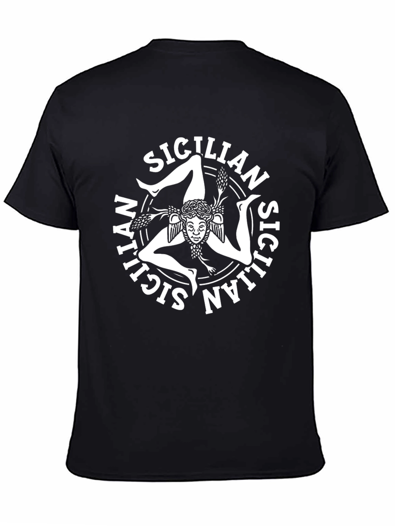 Sicilian Trinacria Symbol T-Shirt