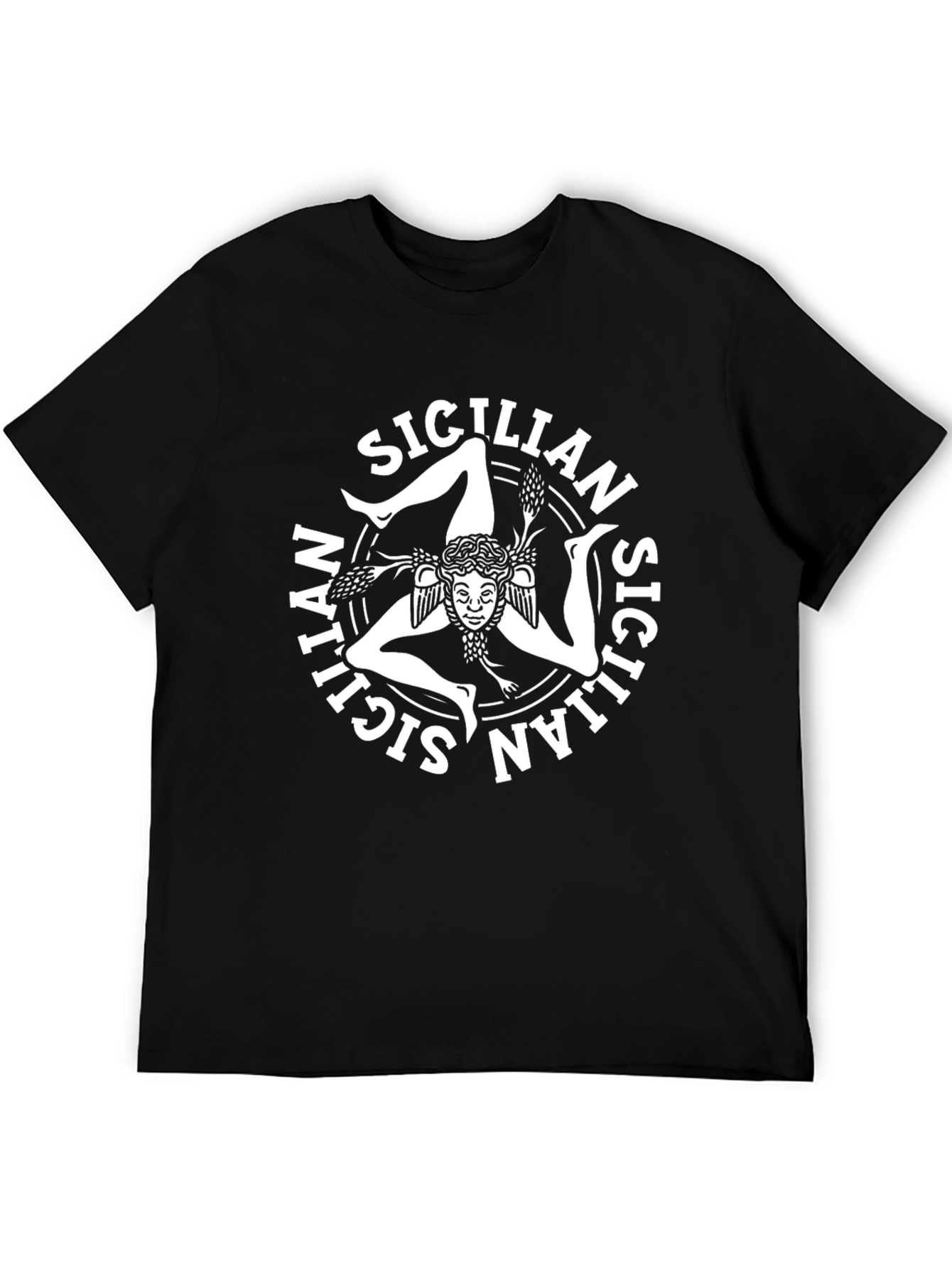 Sicilian Trinacria Symbol T-Shirt