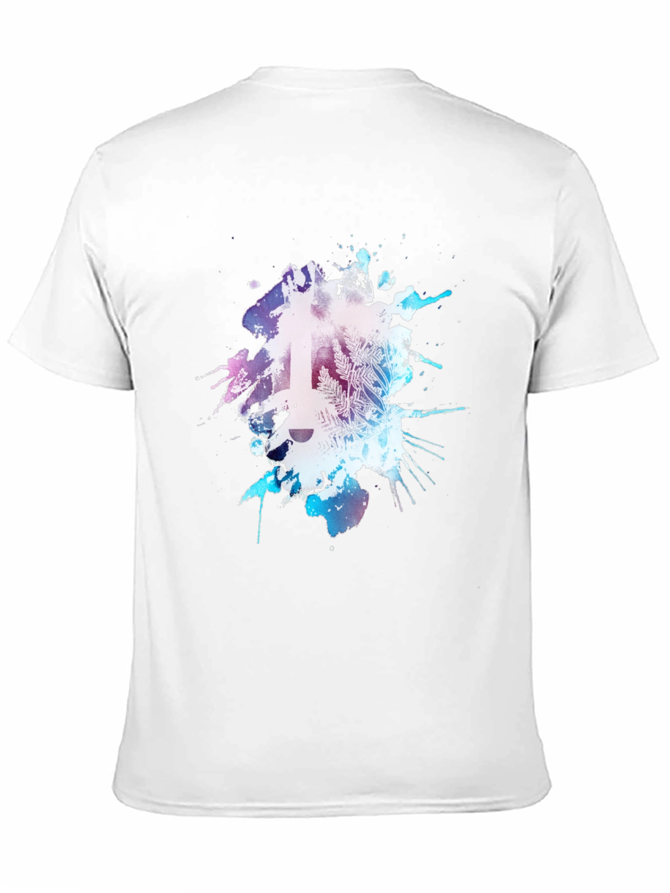 Abstract Guitar Graphic Tee - Mens Black T-Shirt