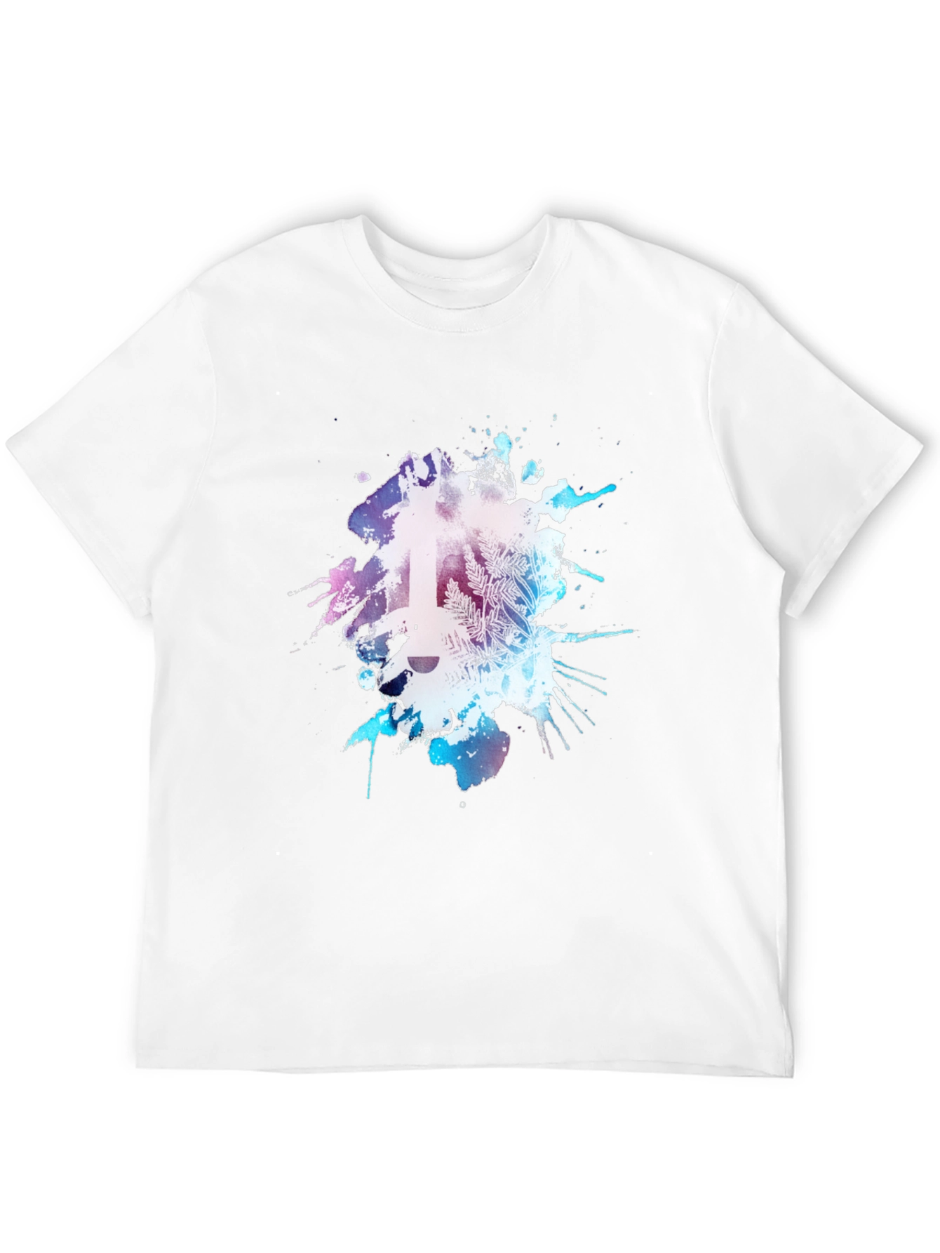 Abstract Guitar Graphic Tee - Mens Black T-Shirt