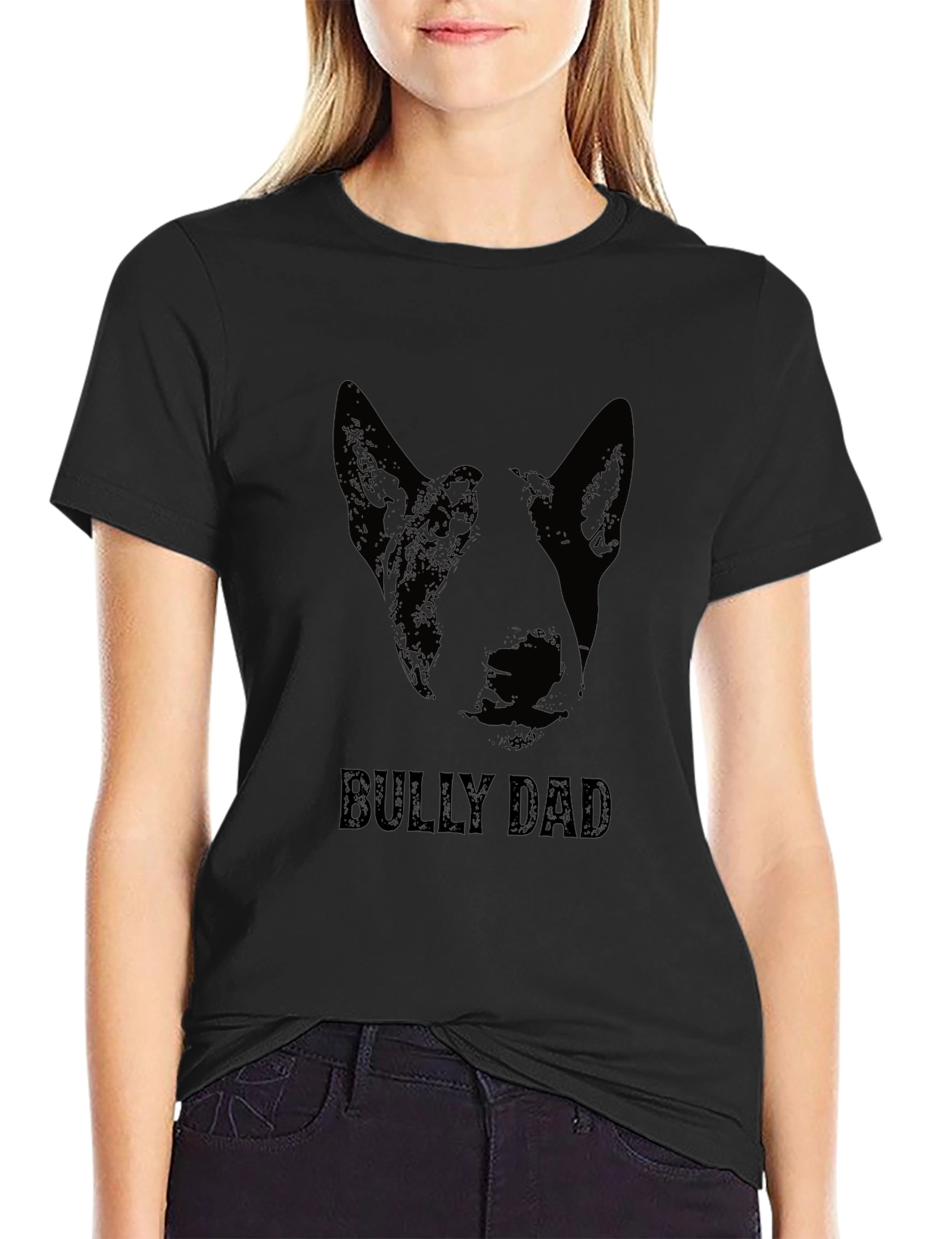 Bully Dad Graphic T-Shirt - Black