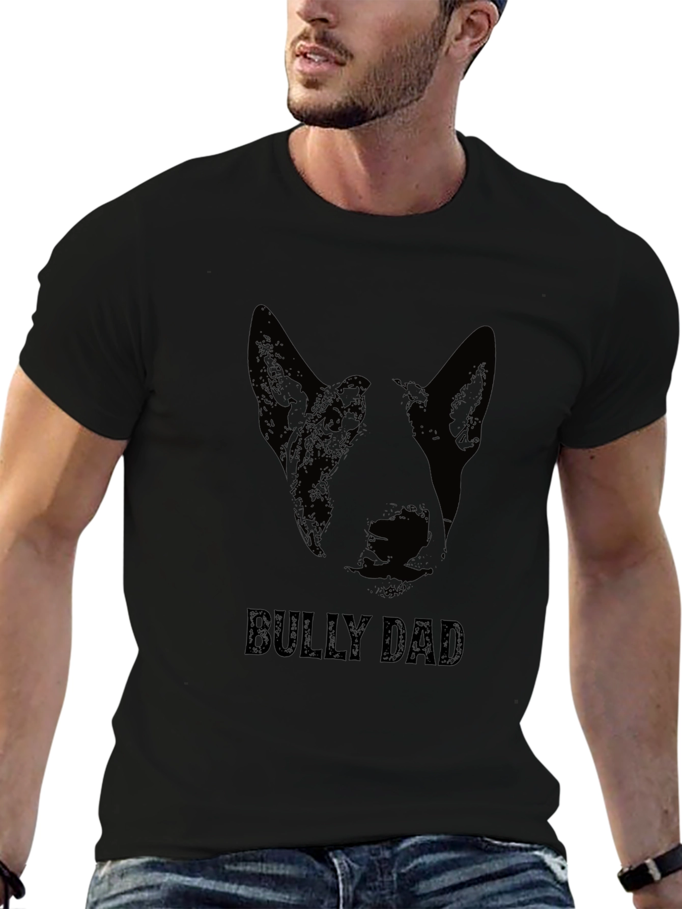 Bully Dad Graphic T-Shirt - Black