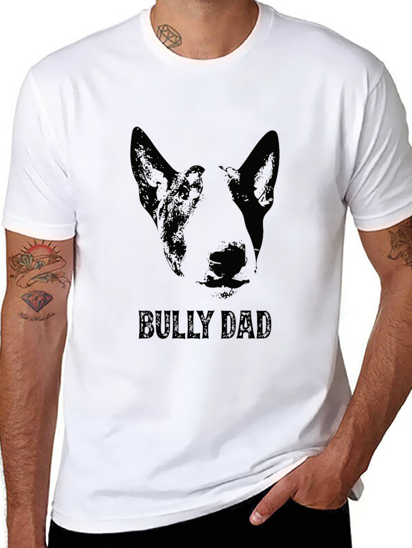 Bully Dad Graphic T-Shirt - Black